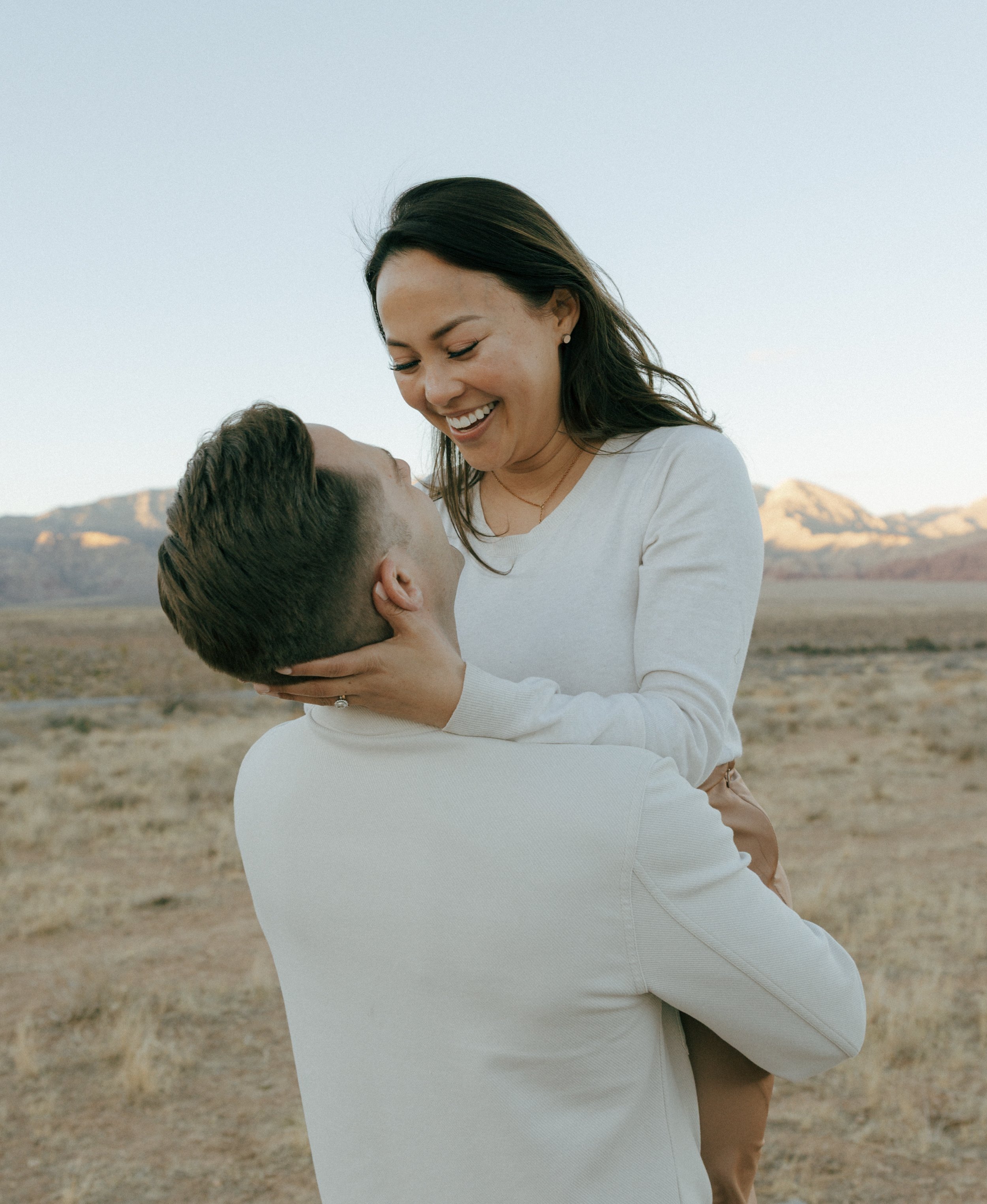 Red Rock Couple Portraits | Las Vegas - Meliyah D Photography