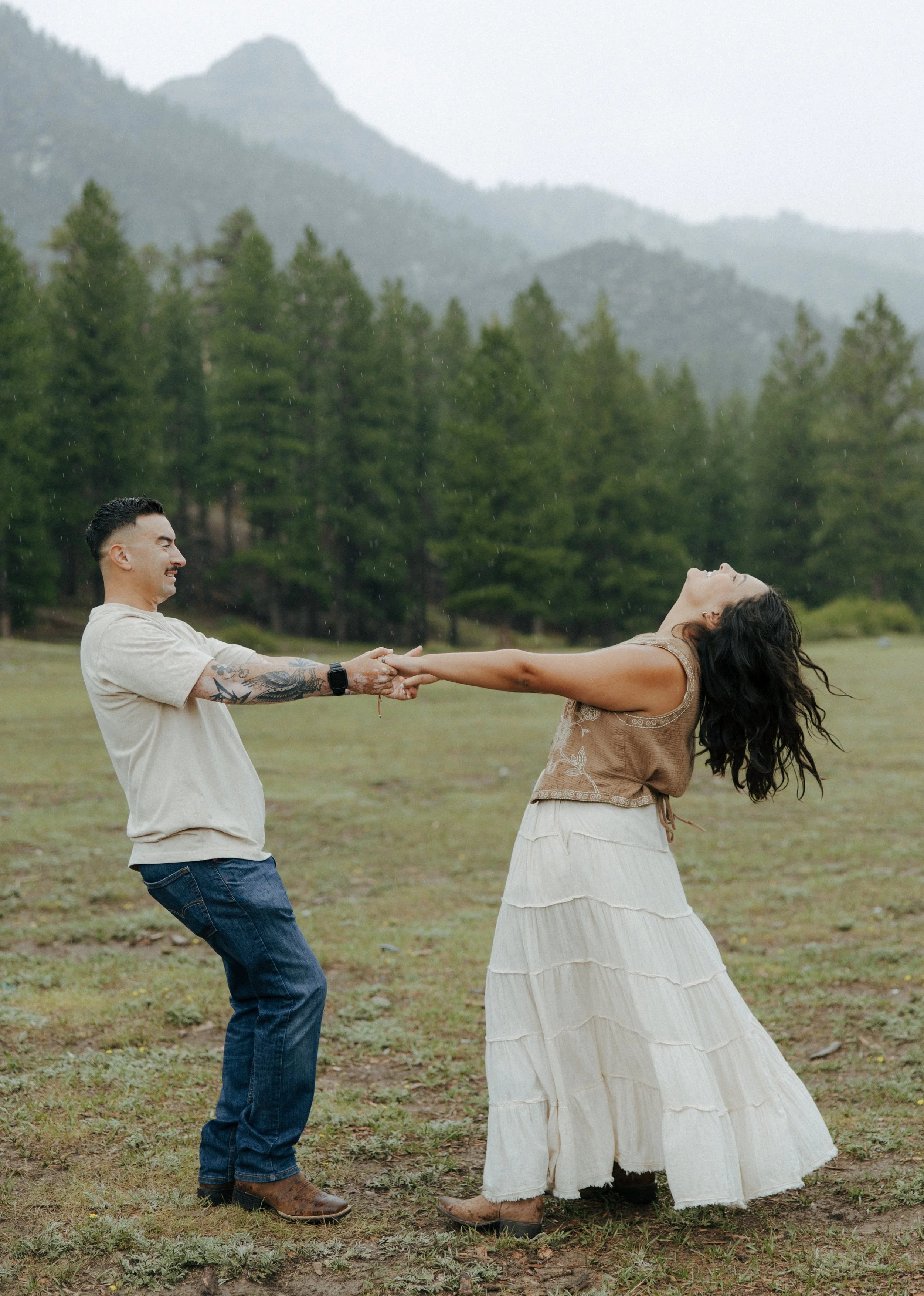 Mt. Charleston Engagement Session | Nevada Photographer - Meliyah D Photography