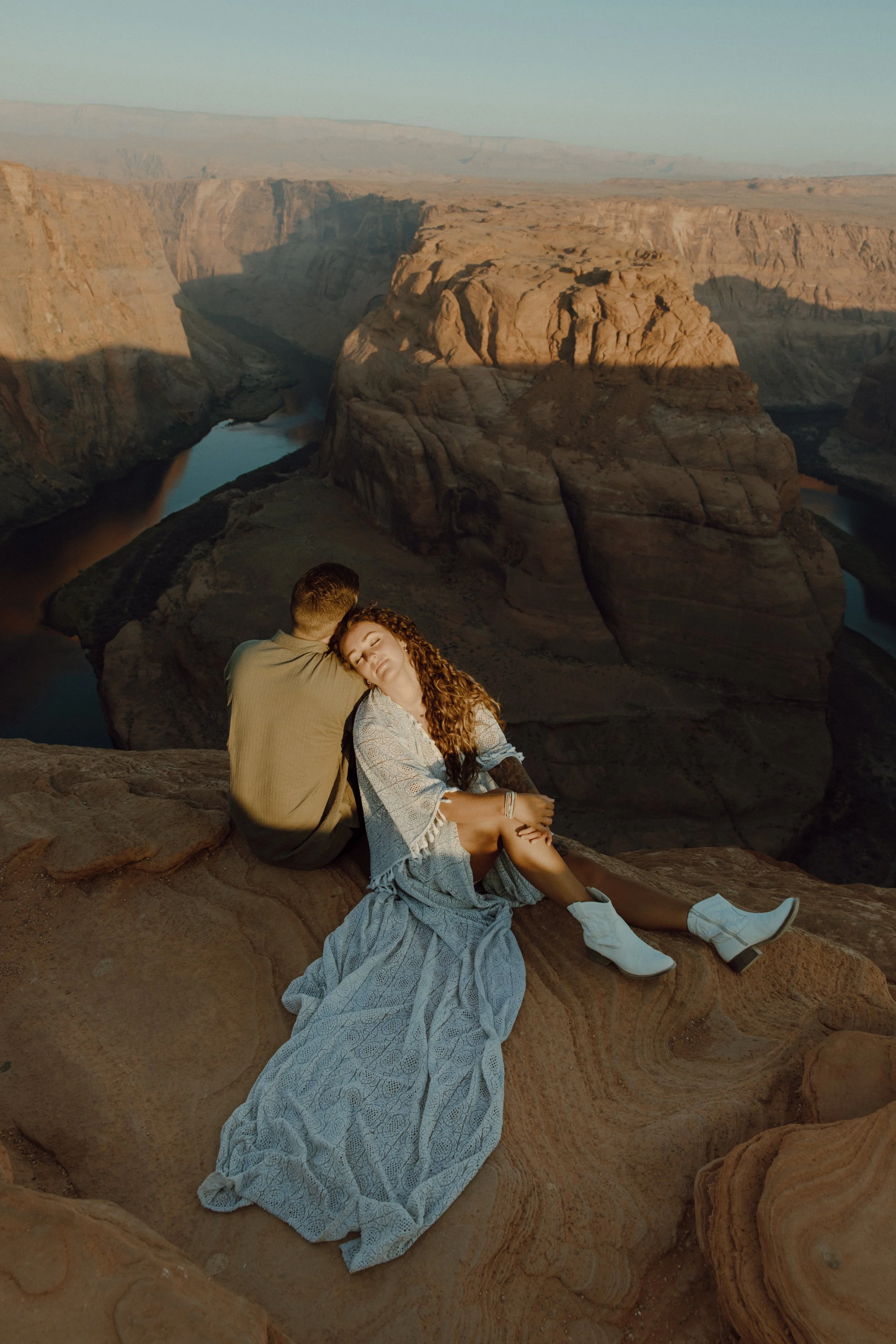 Horseshoe Bend Couples Session | AZ - Meliyah D Photography