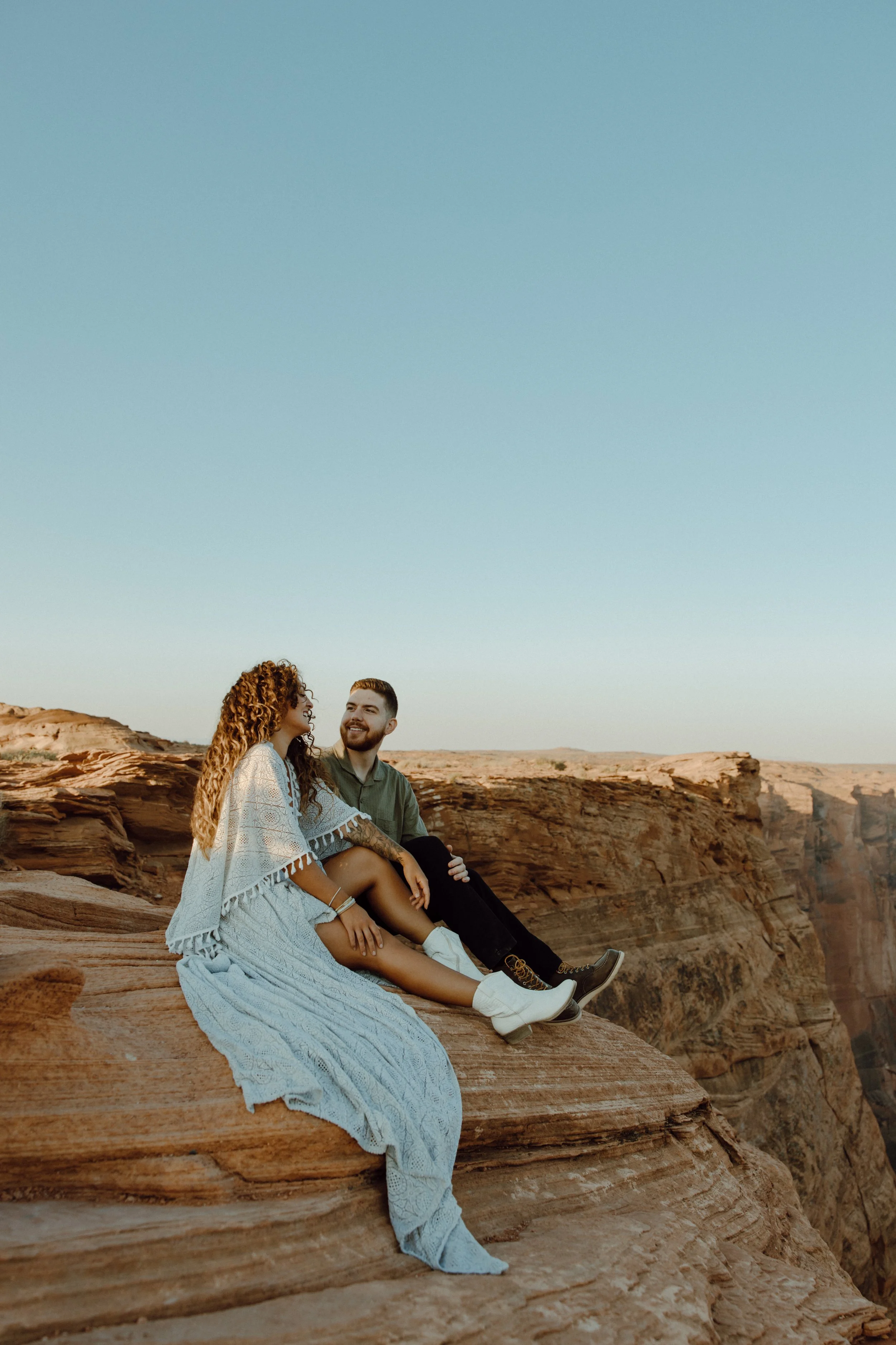 Horseshoe Bend Couples Session | AZ - Meliyah D Photography