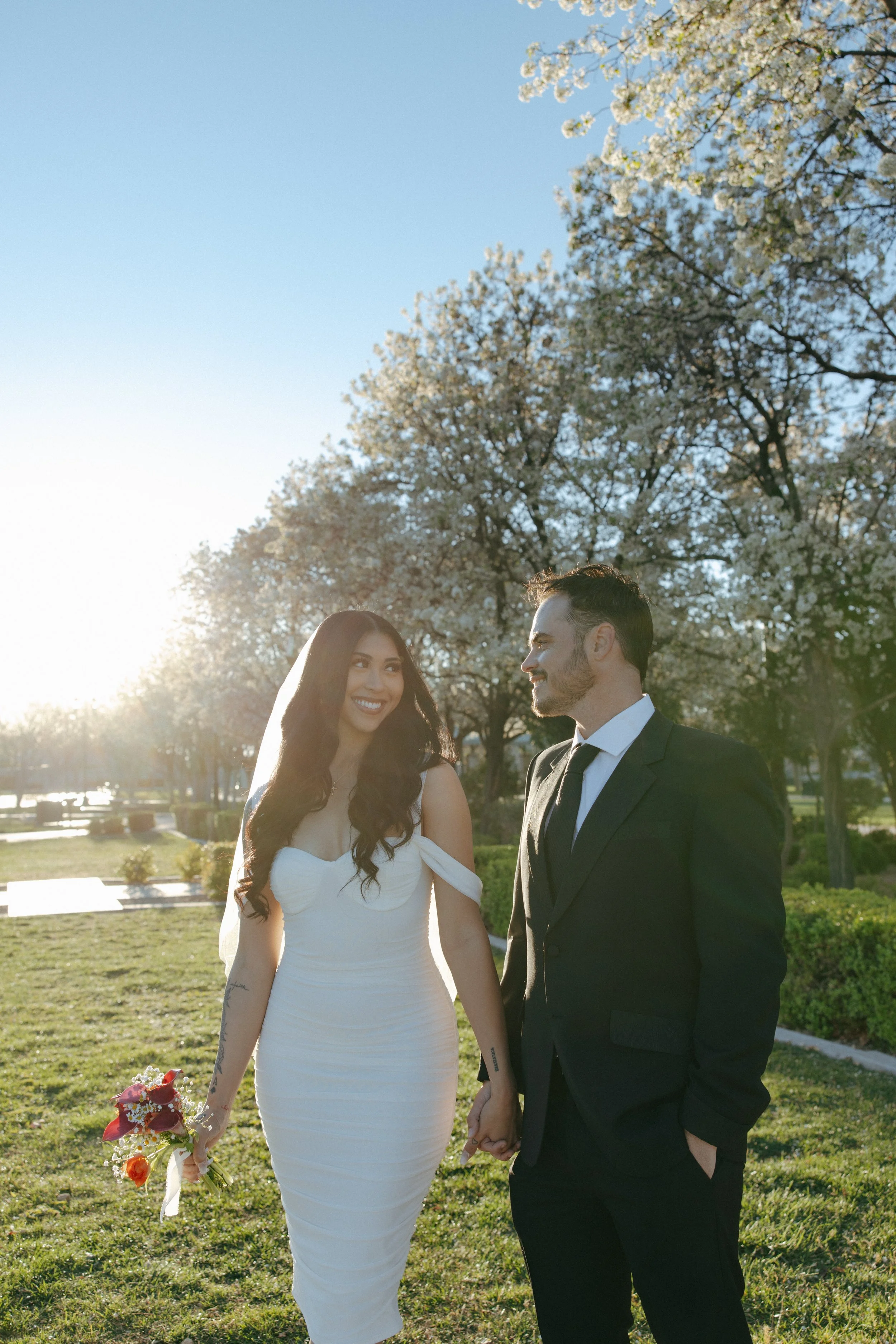 Las Vegas Gardens Park Bridal Session - Meliyah D Photography