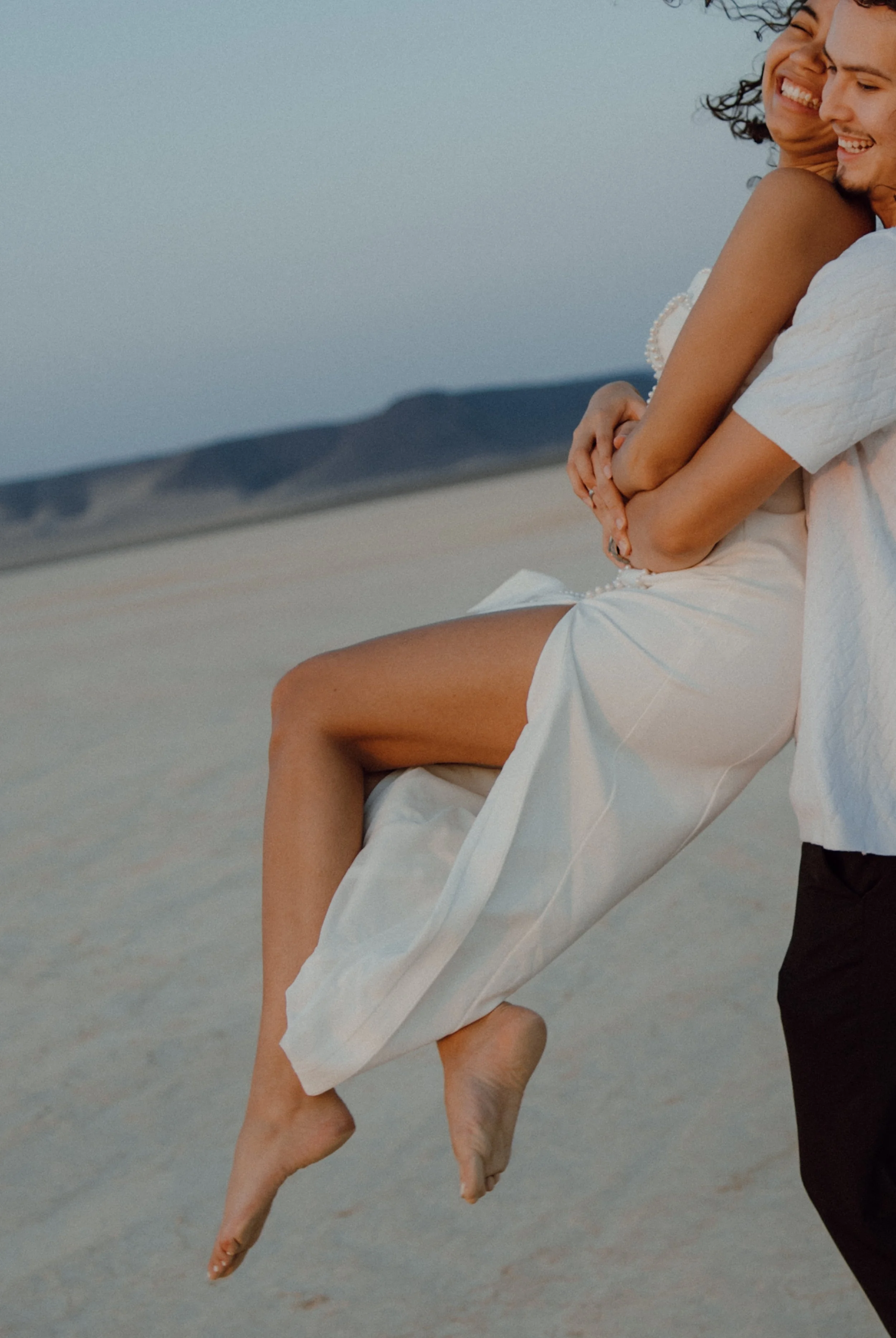 Jean Dry Lake Bed Couples Session | Las Vegas Nevada - Meliyah D Photography