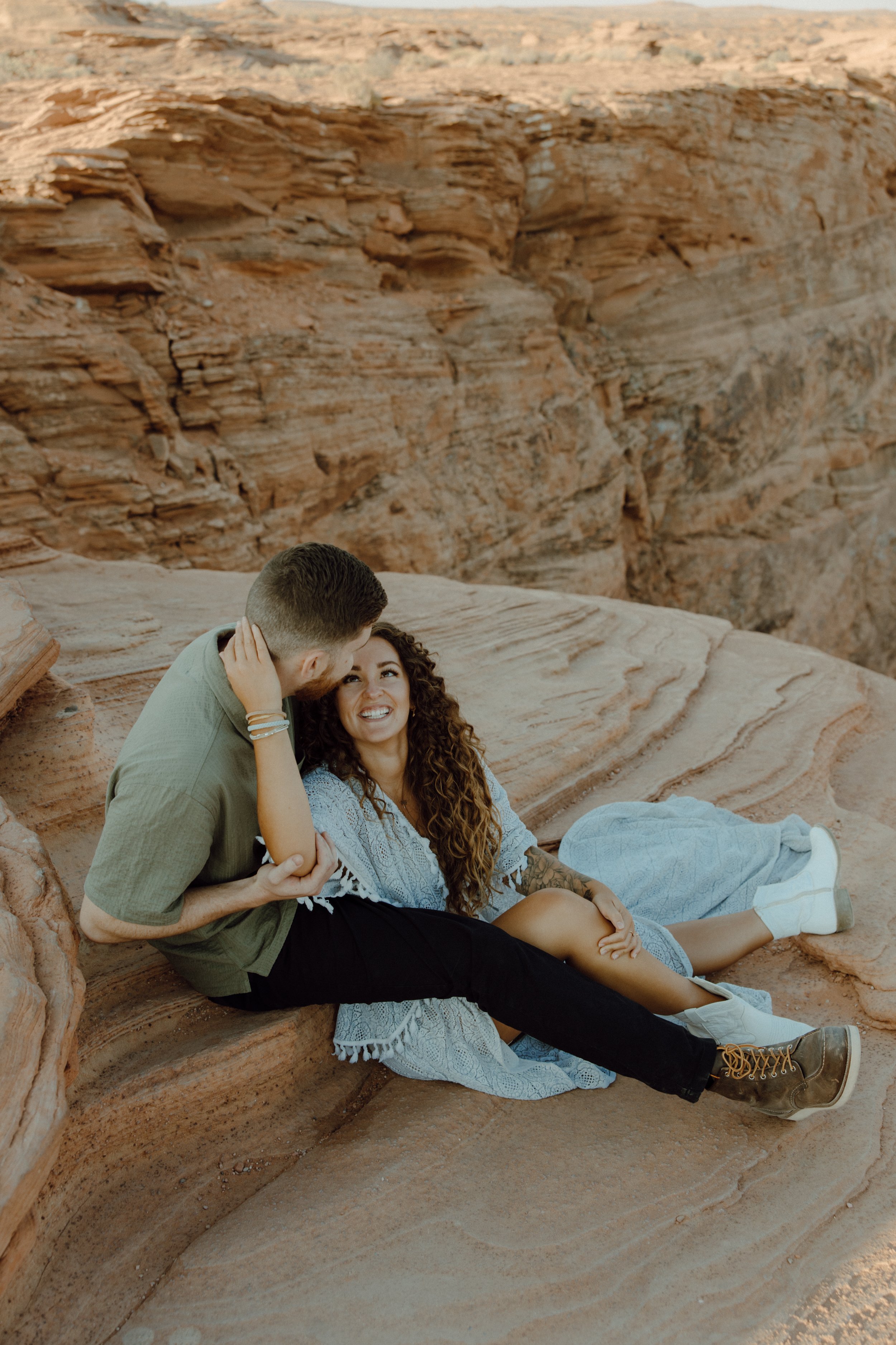 Horseshoe Bend Couples Session | AZ - Meliyah D Photography