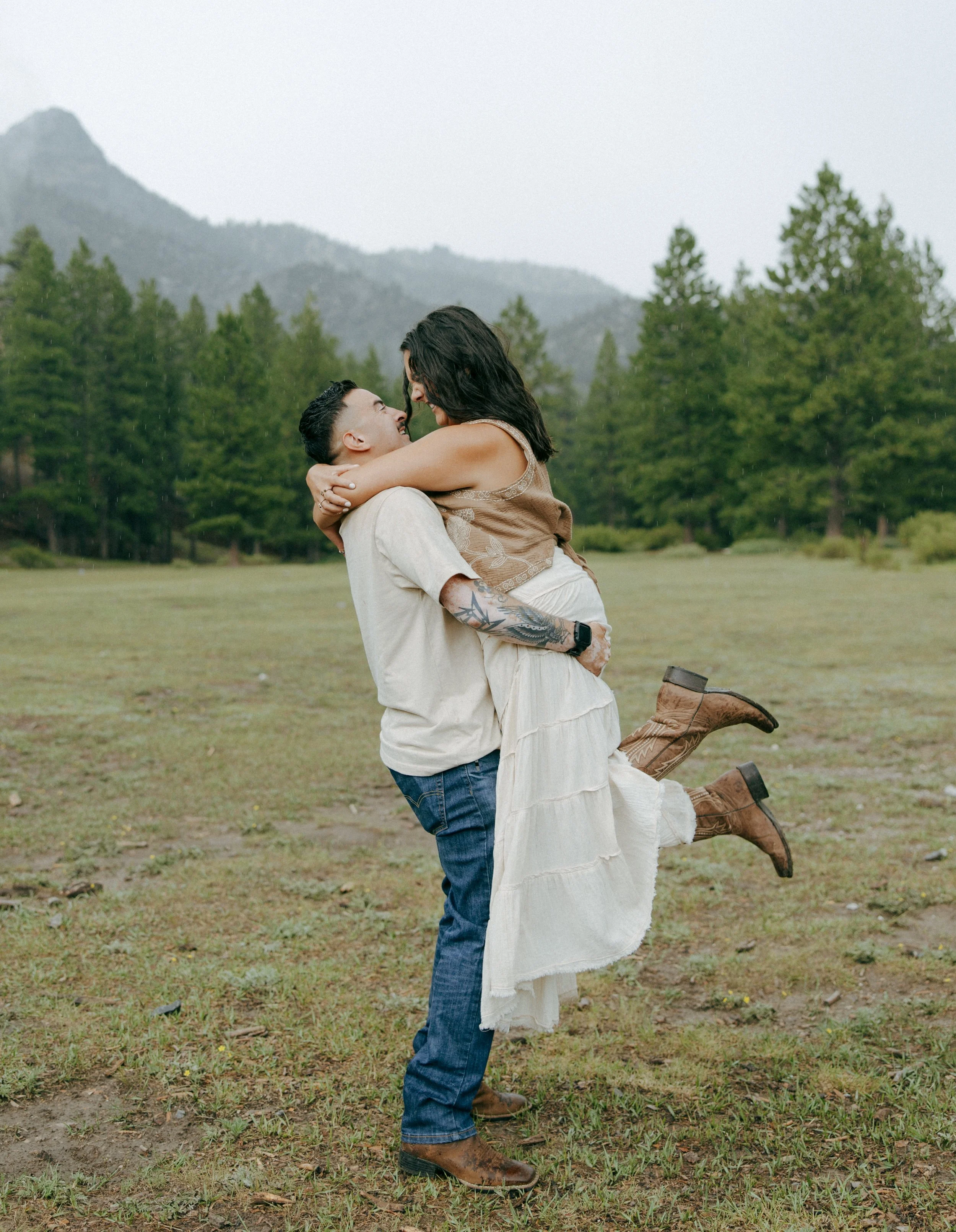 Mt. Charleston Engagement Session | Nevada Photographer - Meliyah D Photography