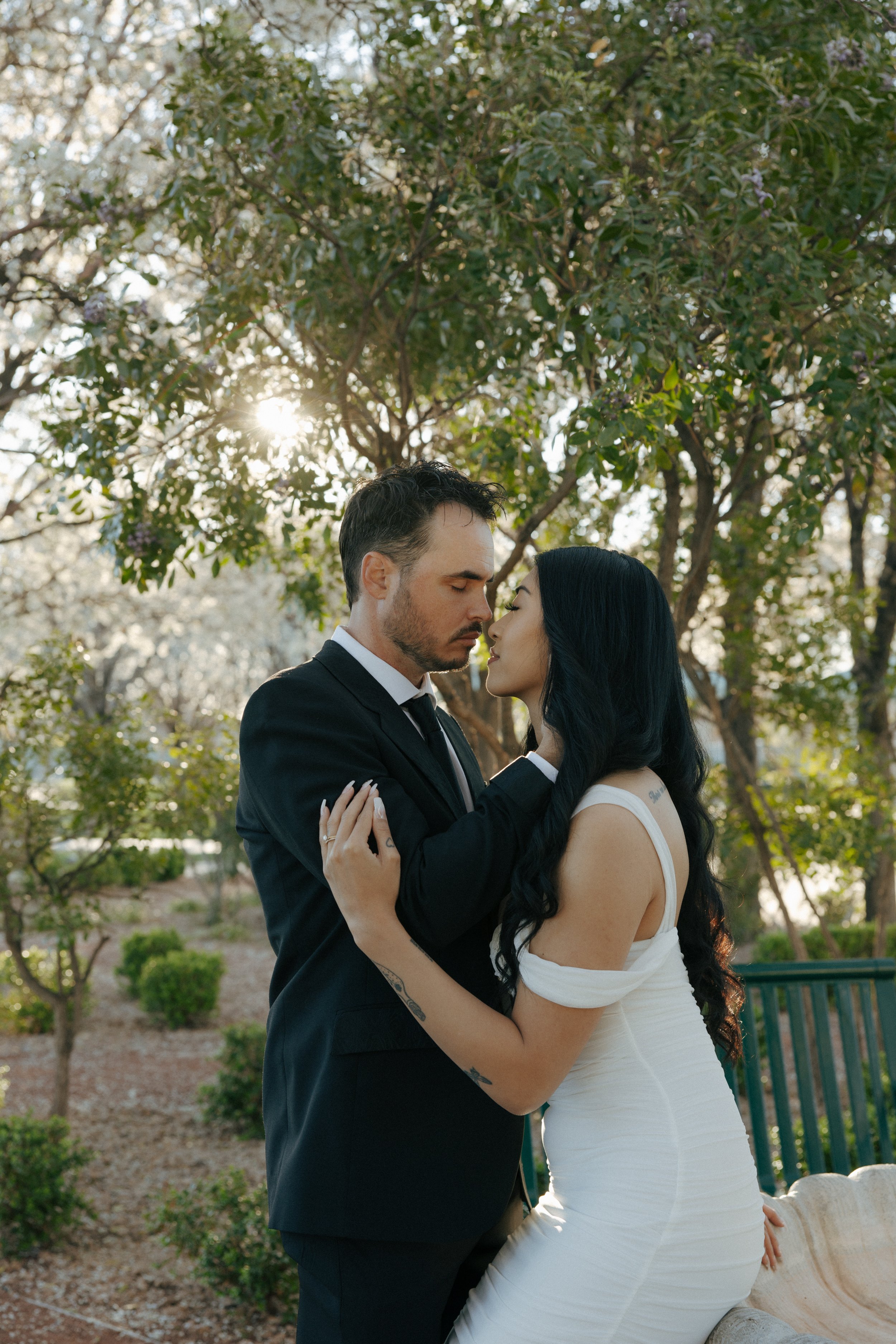Las Vegas Gardens Park Bridal Session - Meliyah D Photography
