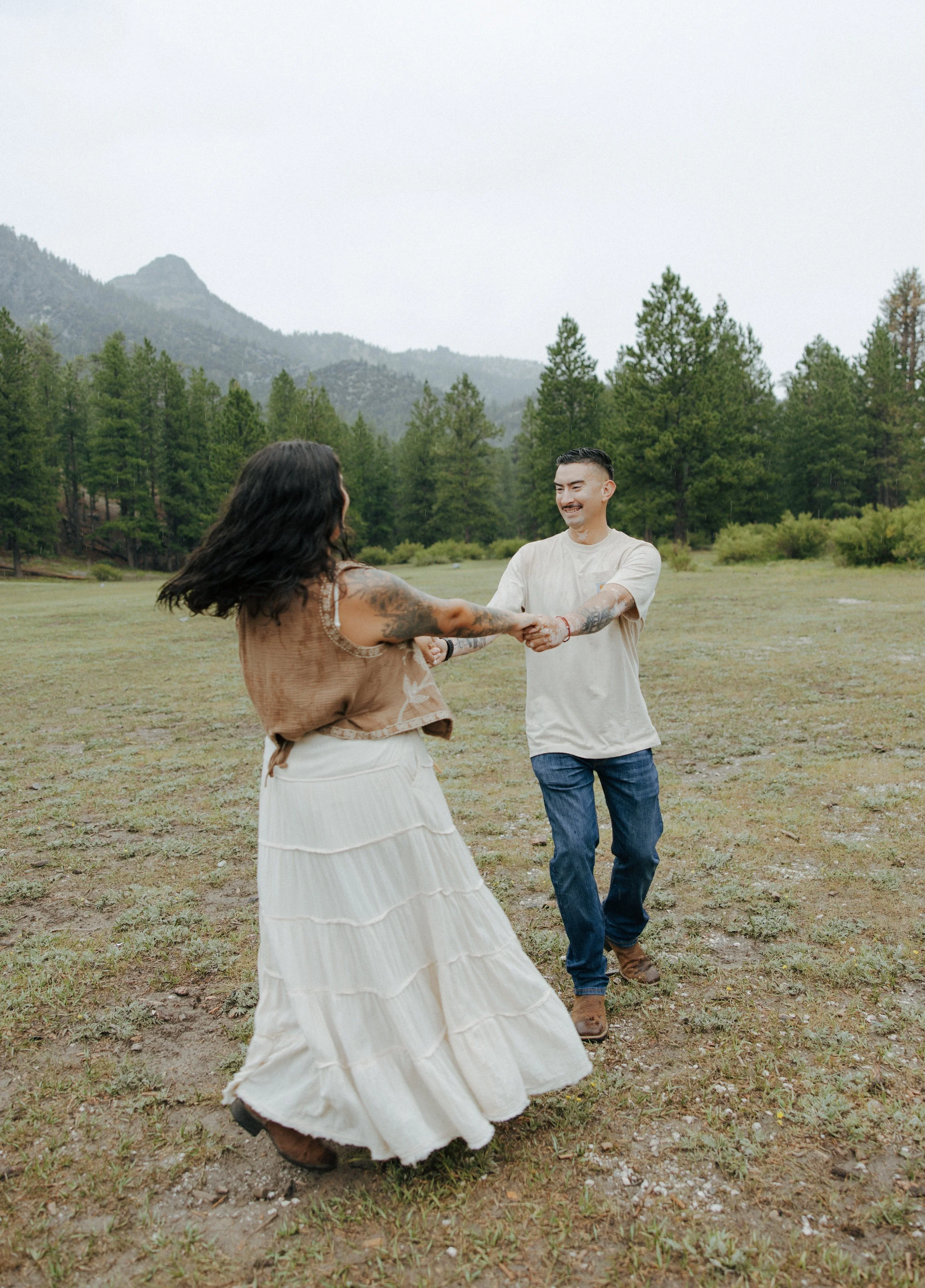 Mt. Charleston Engagement Session | Nevada Photographer - Meliyah D Photography