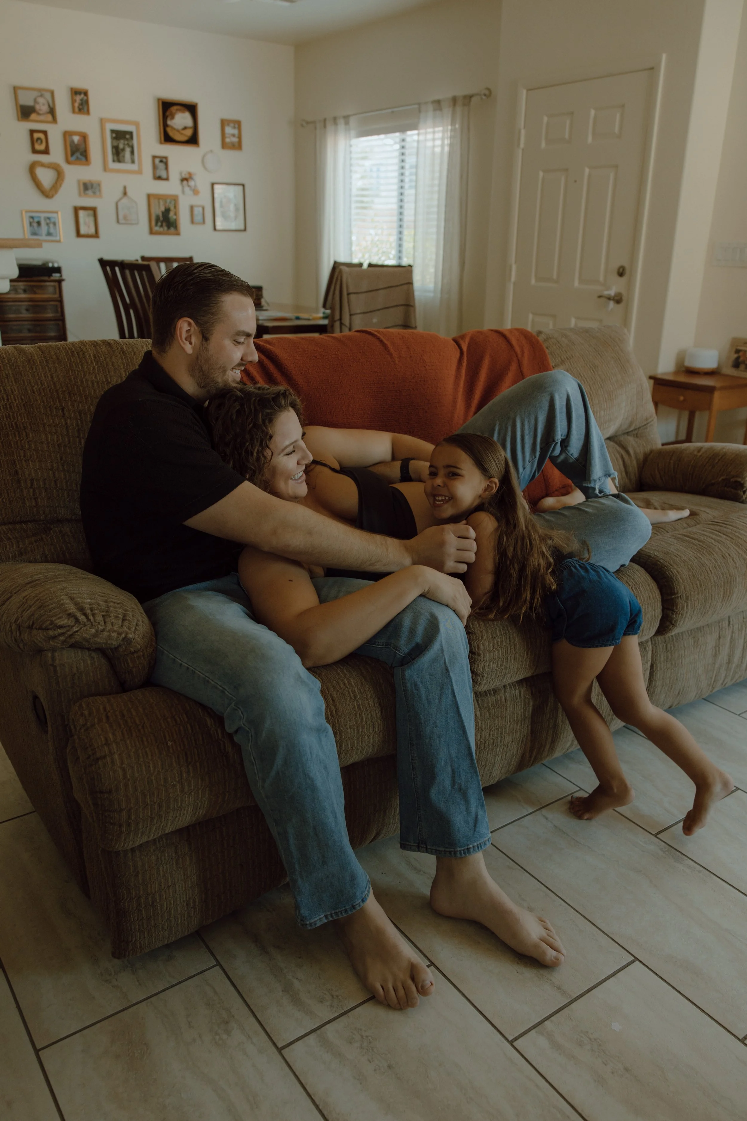 Las Vegas In Home Lifestyle Session | Meliyah D Photography
