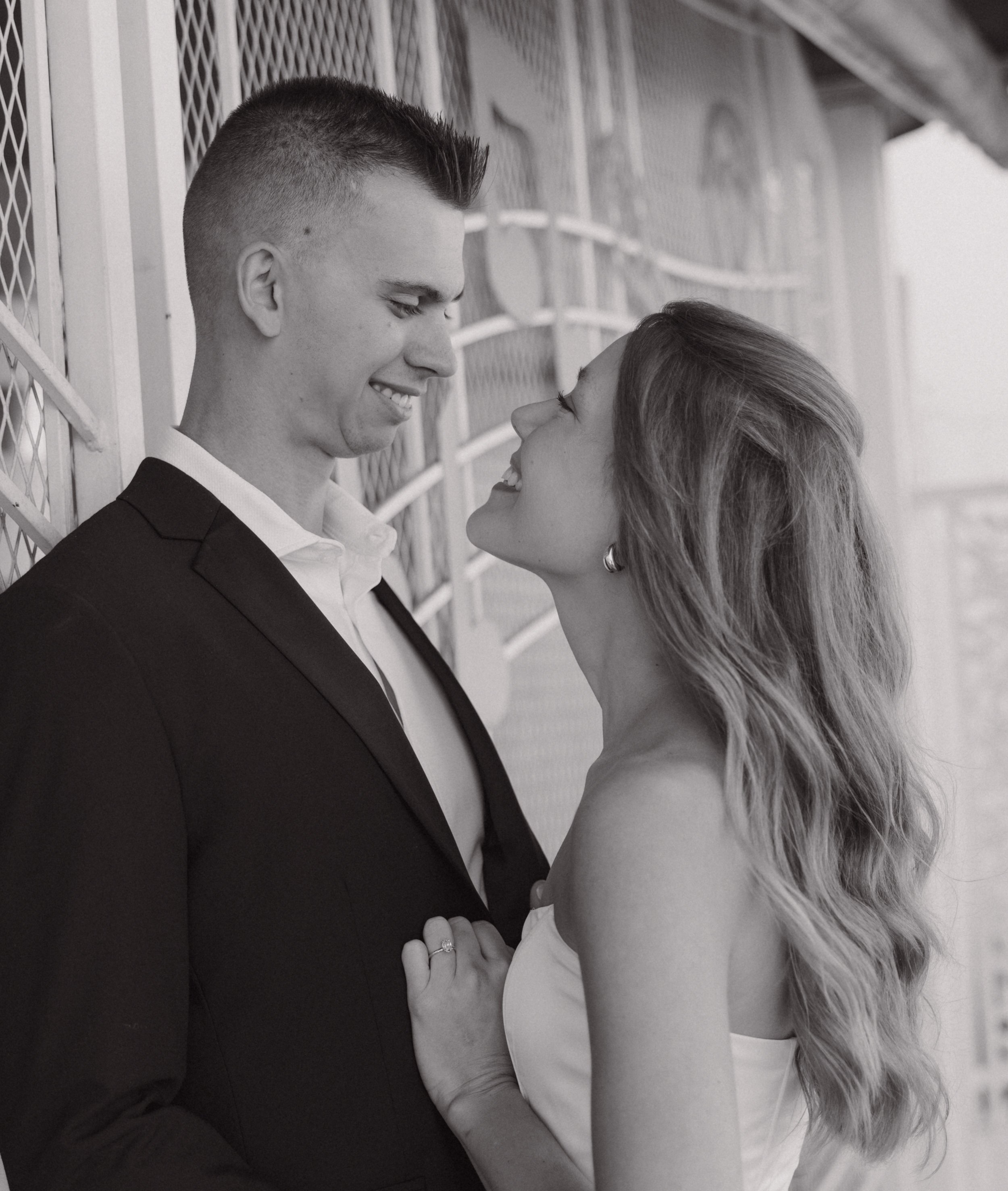 Intimate Elopement photos at The Little White Chapel | Meliyah D Photography