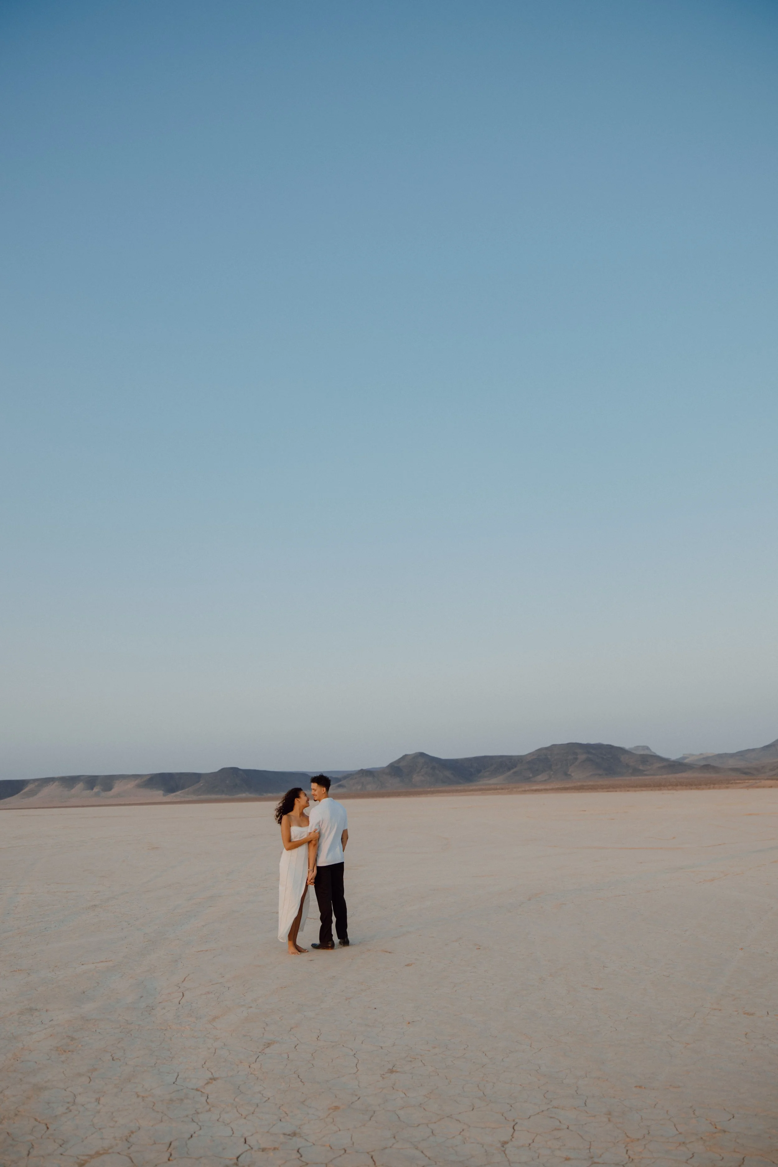 Jean Dry Lake Bed Couples Session | Las Vegas Nevada - Meliyah D Photography