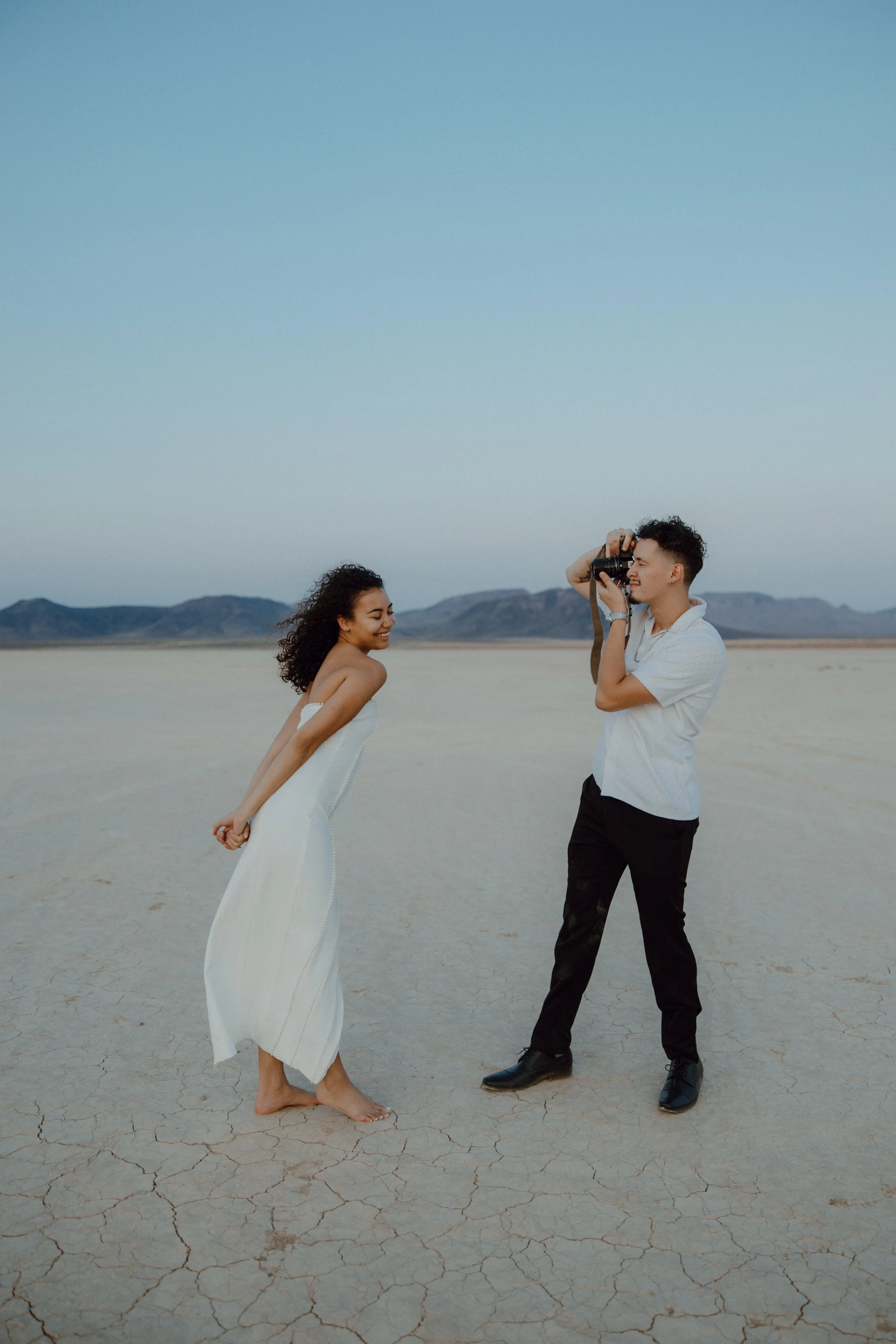 Dry Lake Bed Couples Session | Tianya and Juan