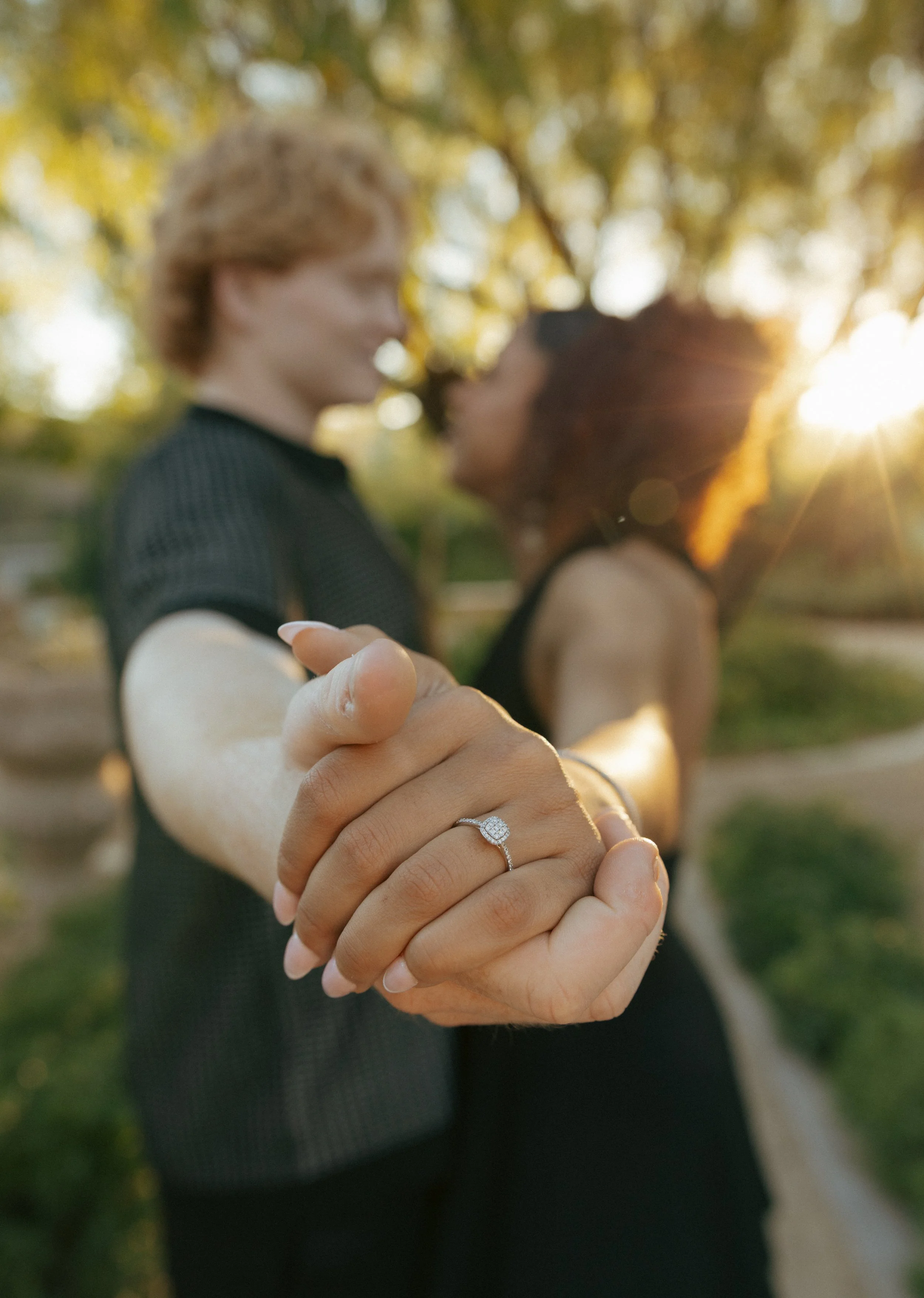 Garden Engagement Session | Las Vegas | Meliyah D Photography