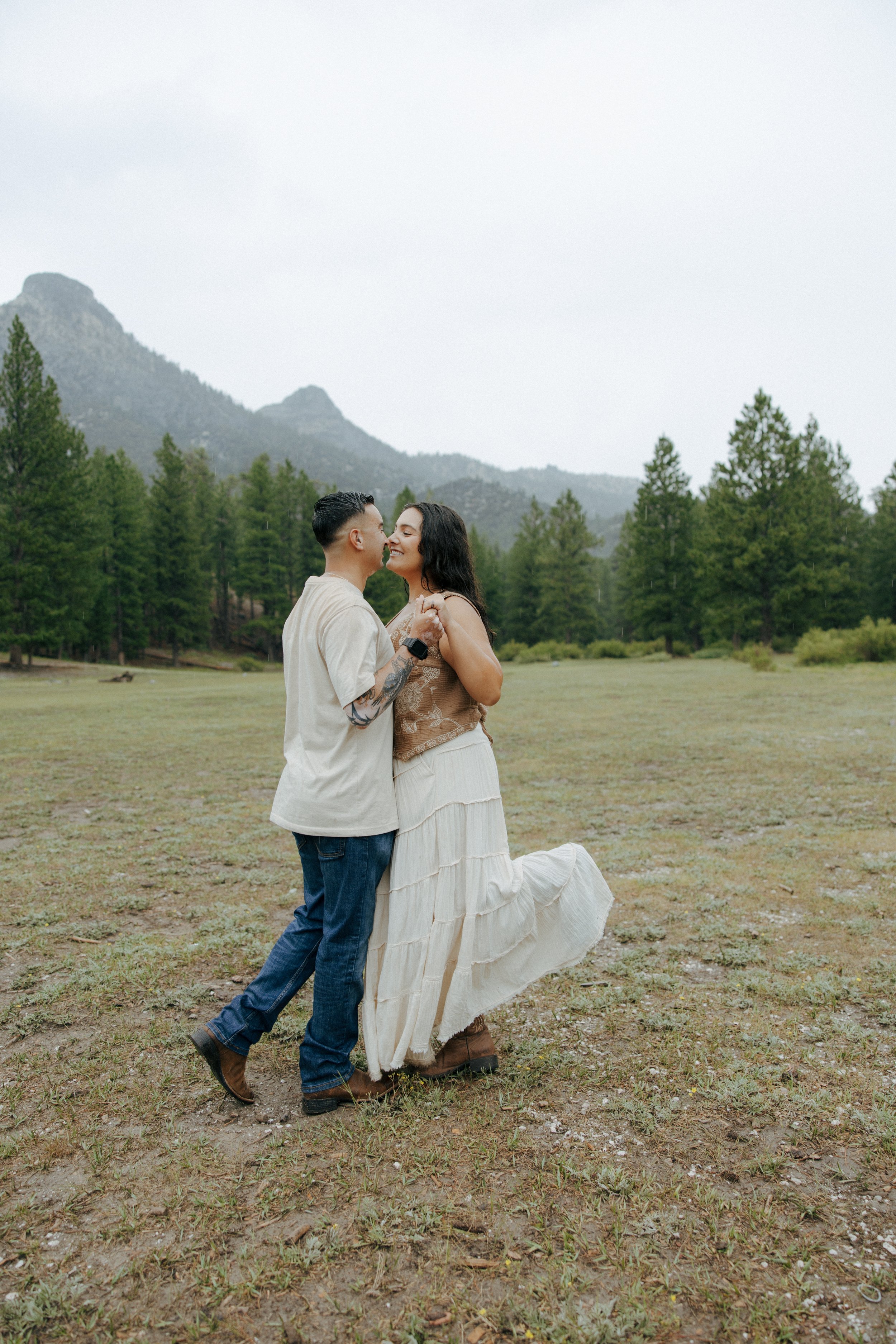 Mt. Charleston Engagement Session | Nevada Photographer - Meliyah D Photography