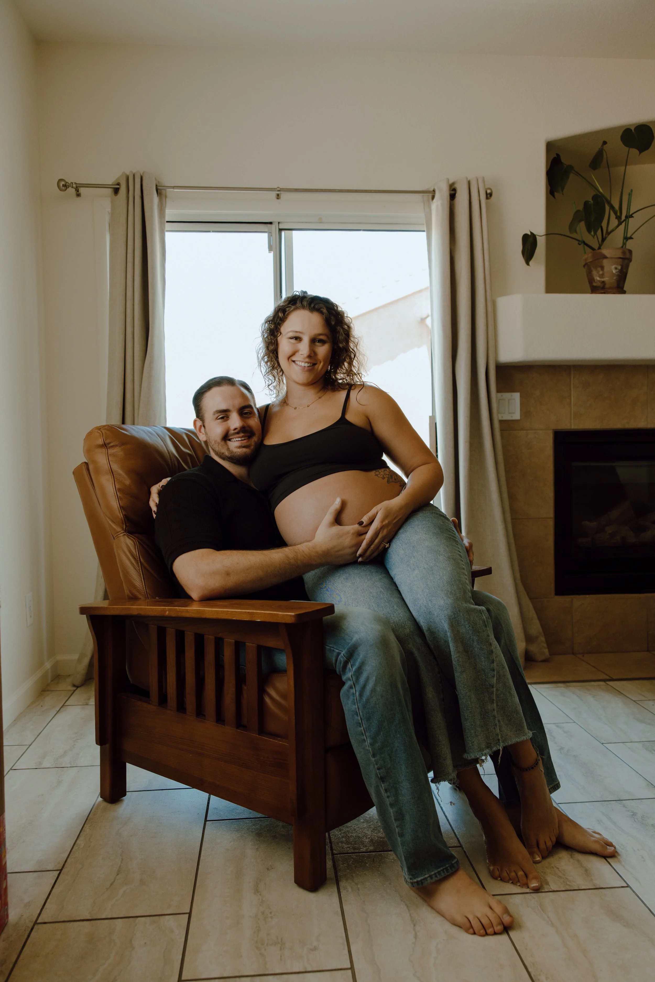 Las Vegas In Home Lifestyle Session | Meliyah D Photography