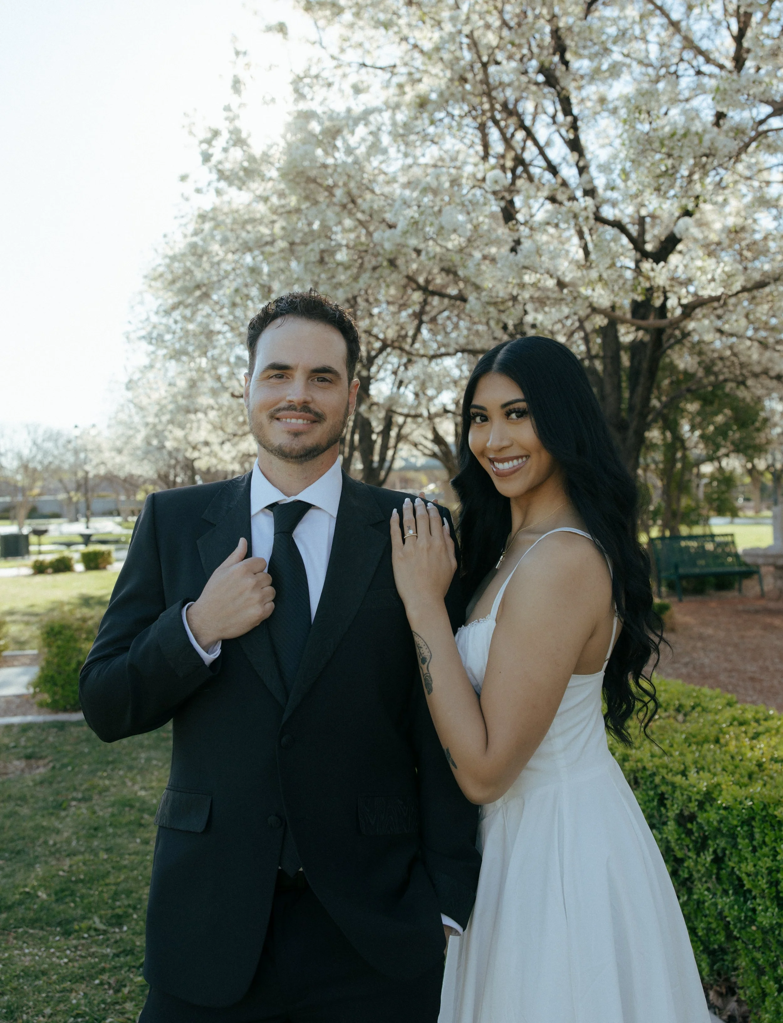 Las Vegas Gardens Park Bridal Session - Meliyah D Photography