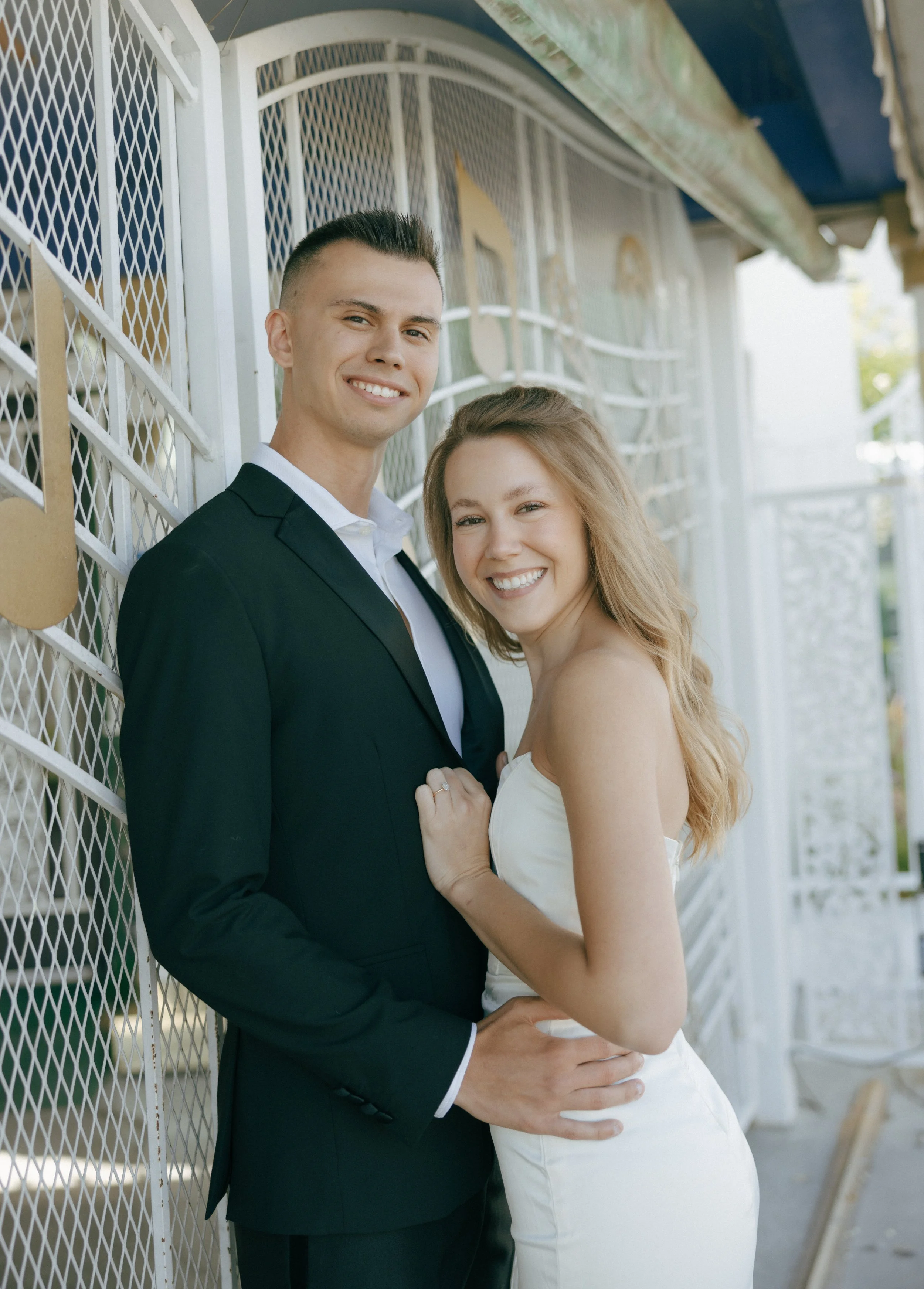 Intimate Elopement photos at The Little White Chapel | Meliyah D Photography