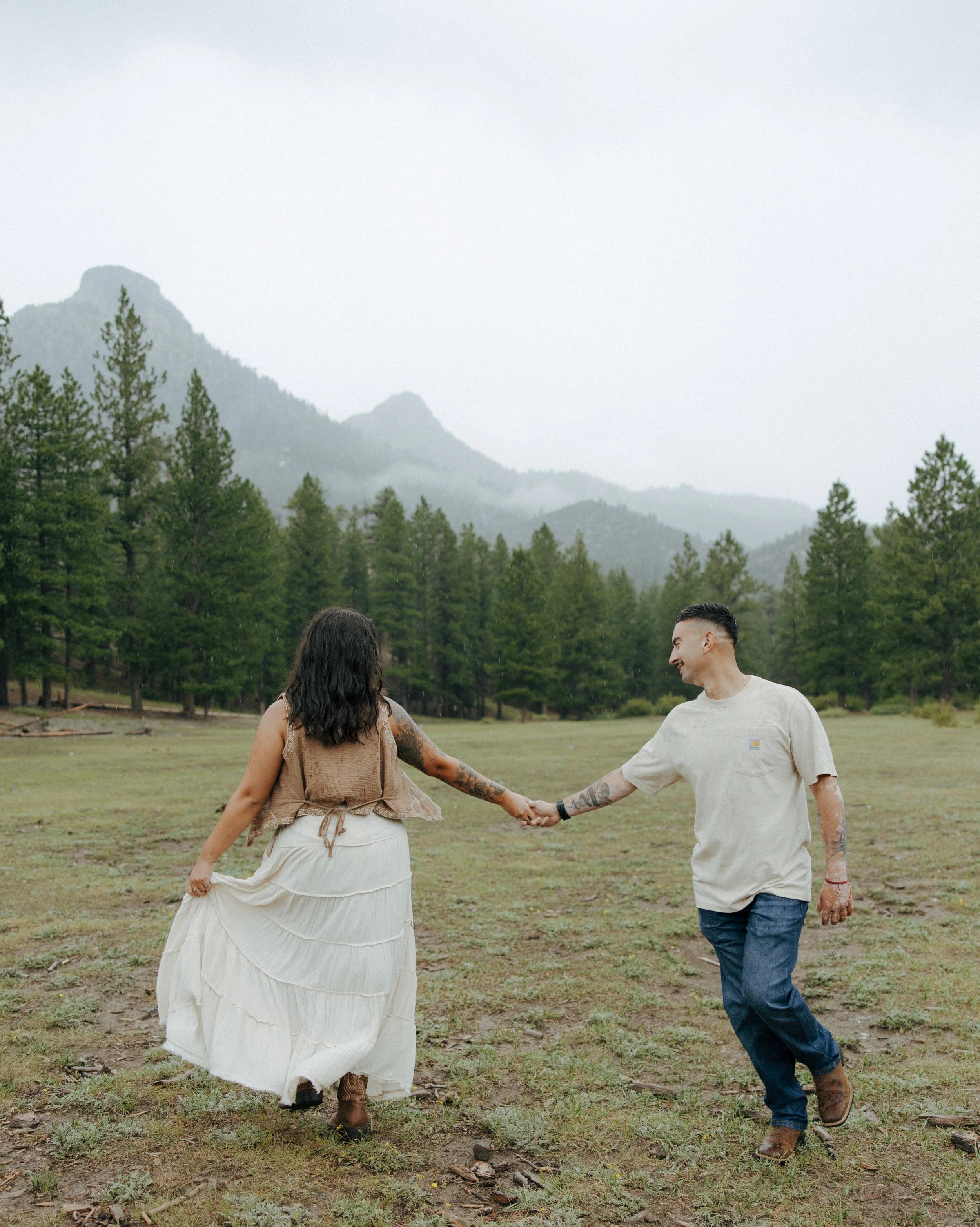 Mt. Charleston Engagement Session | Nevada Photographer - Meliyah D Photography