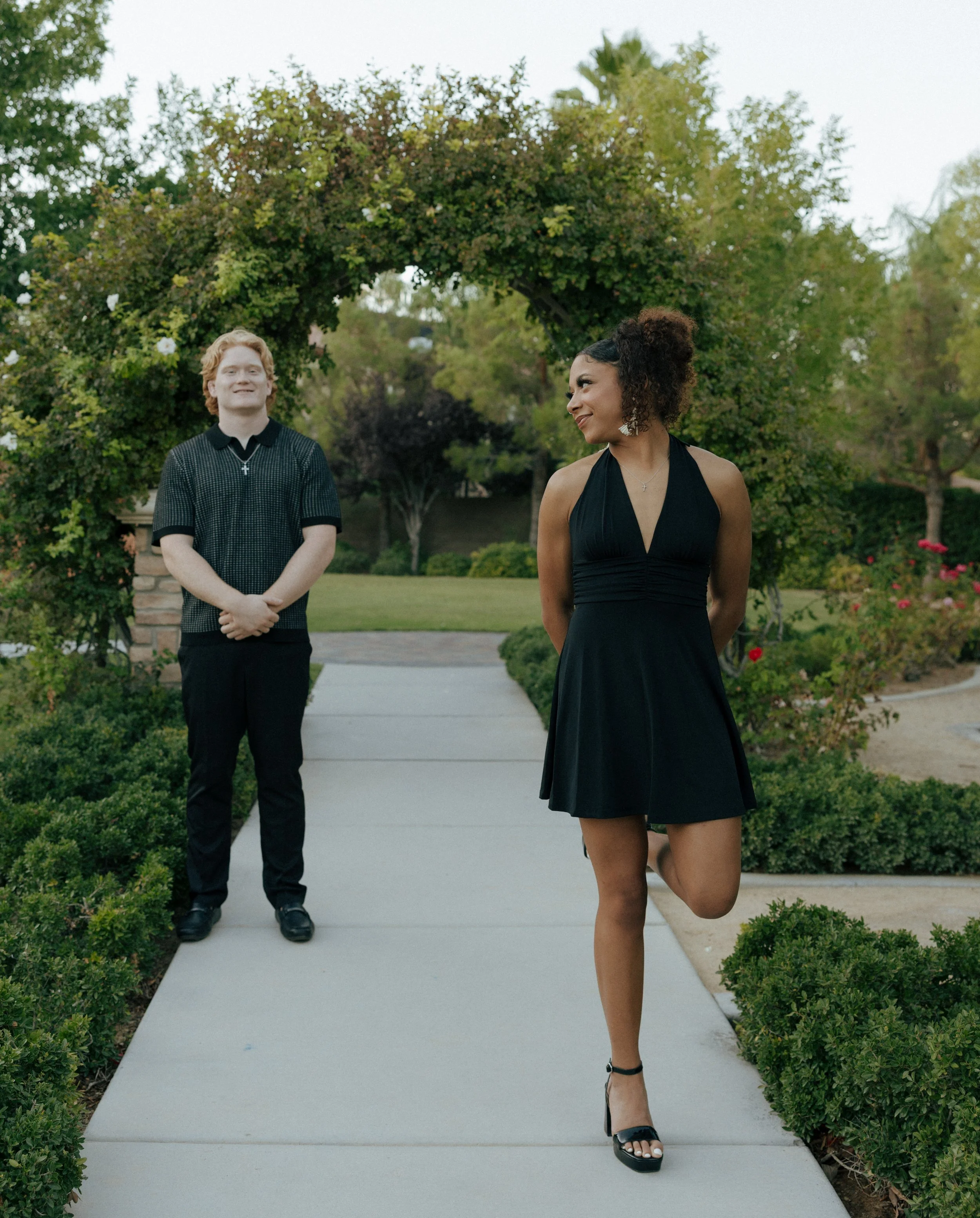 Garden Engagement Session | Las Vegas | Meliyah D Photography