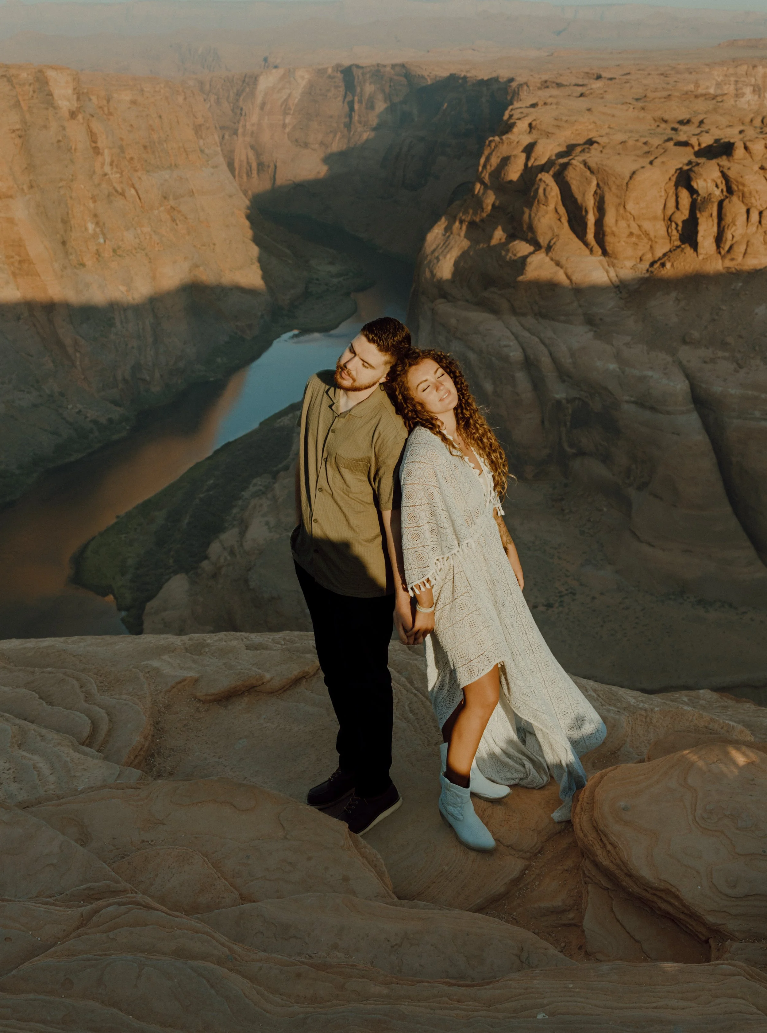 Horseshoe Bend Couples Session | AZ - Meliyah D Photography