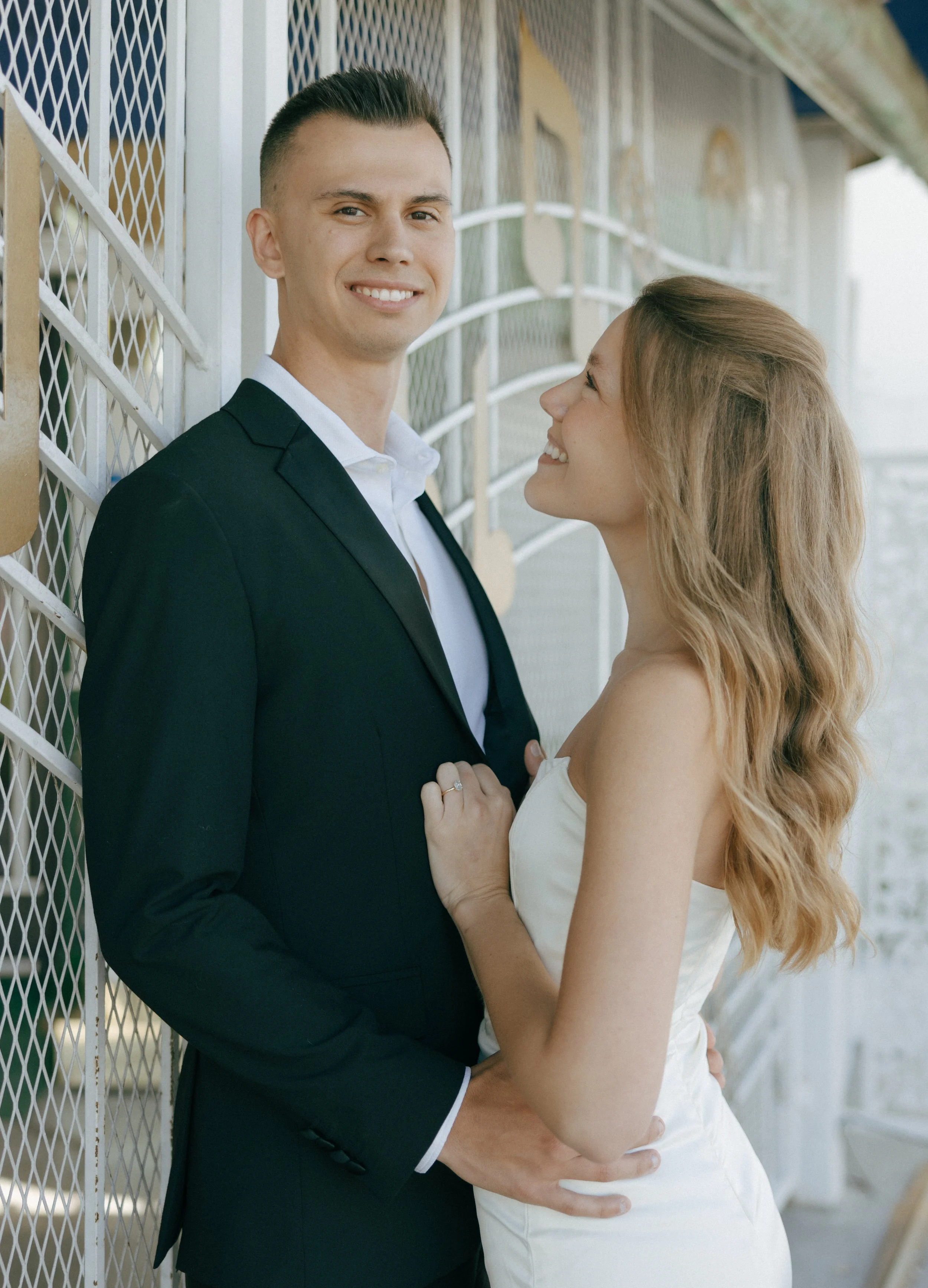Intimate Elopement photos at The Little White Chapel | Meliyah D Photography