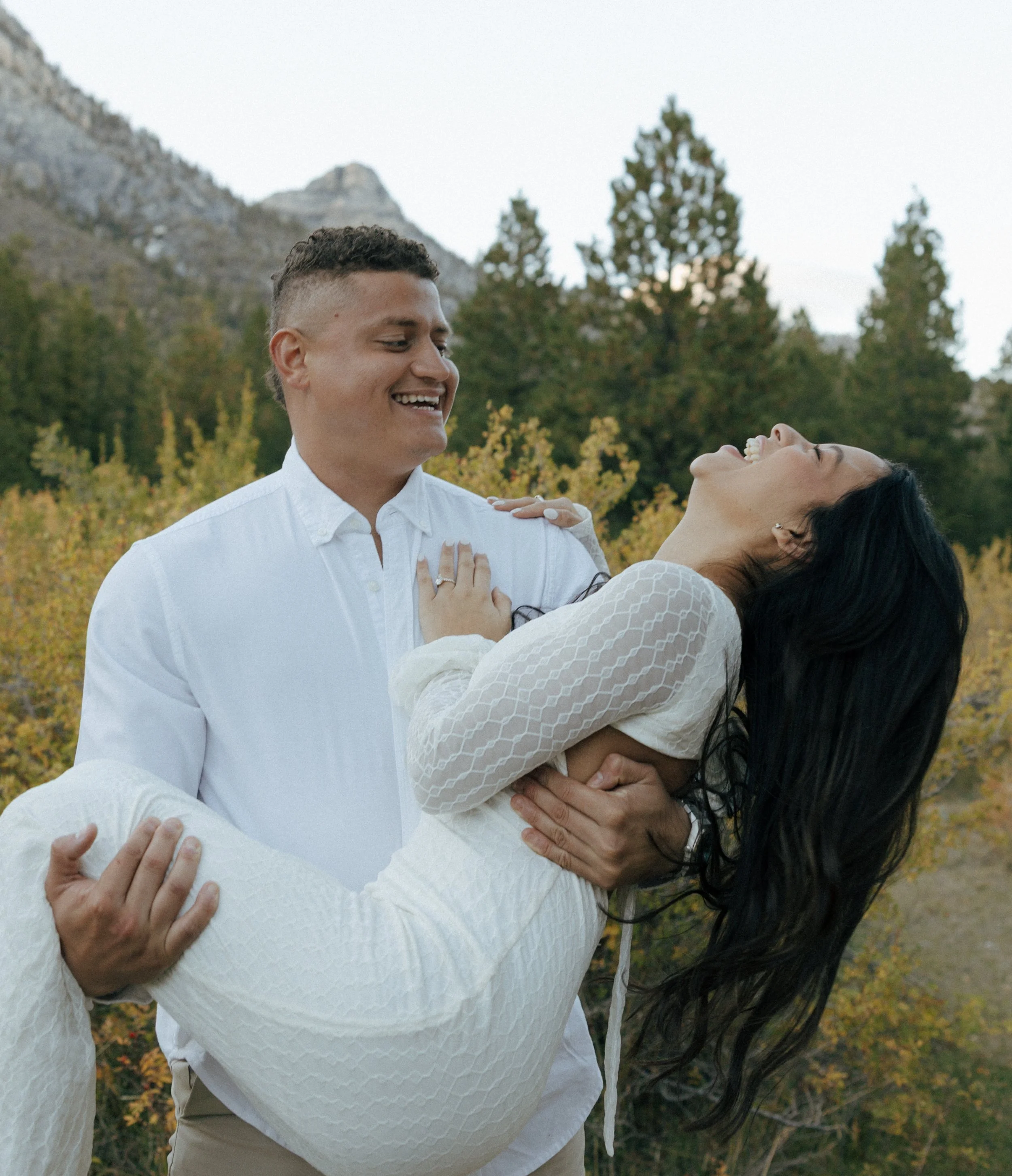 Mt Charleston Engagement Photos | Las Vegas Wedding Photographer | Meliyah D Photography