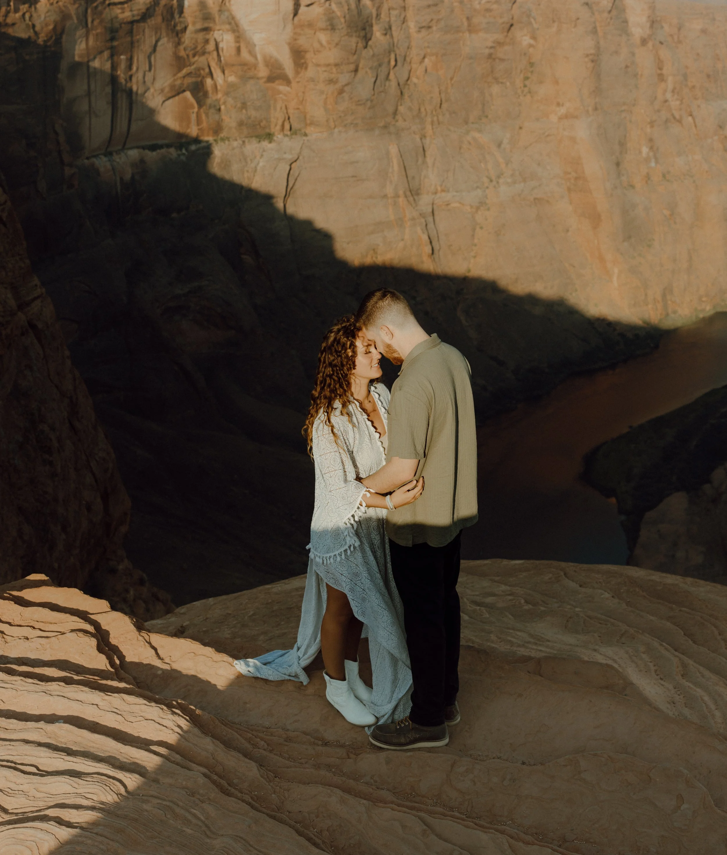 Horseshoe Bend Couples Session | AZ - Meliyah D Photography