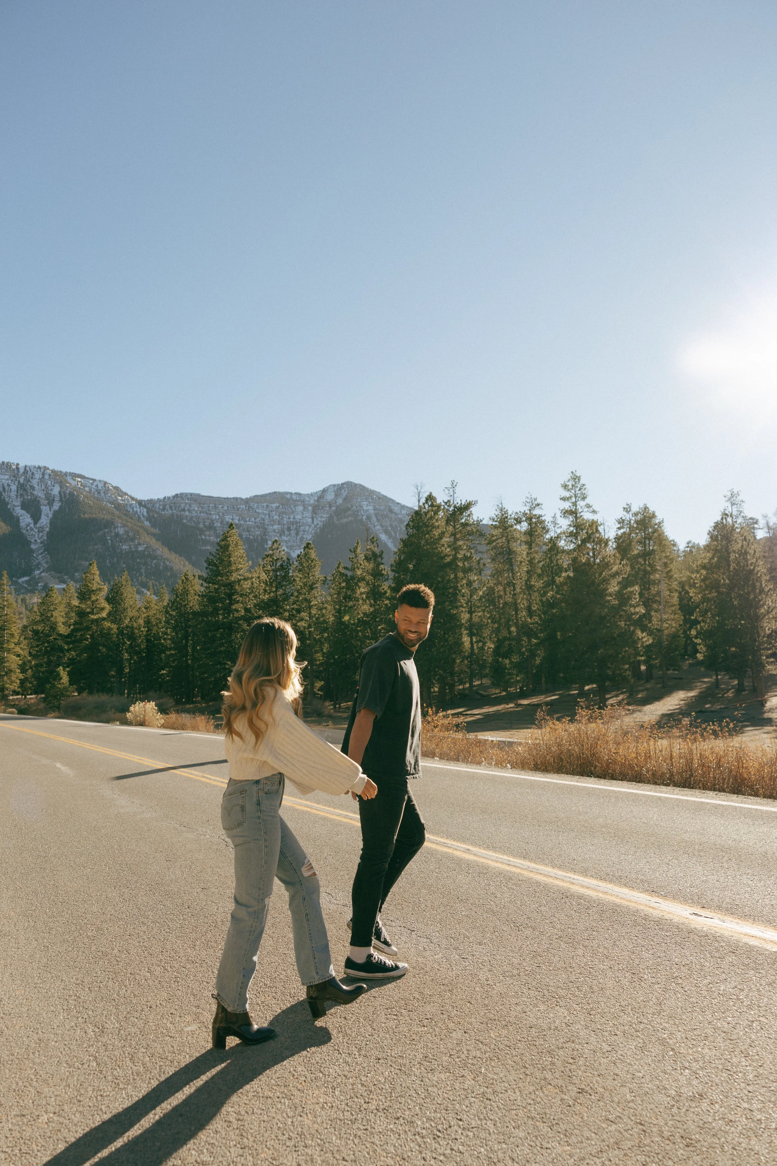 Mt. Charleston Engagement Session | Las Vegas | Meliyah D Photography