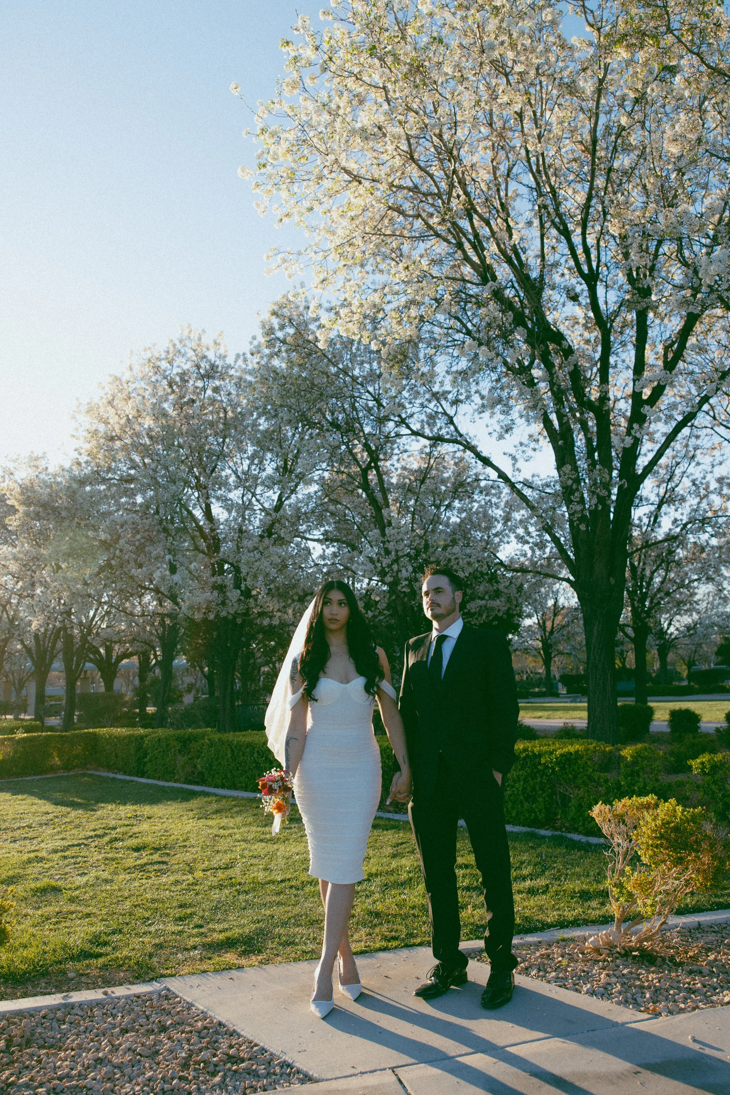 Las Vegas Gardens Park Bridal Session - Meliyah D Photography