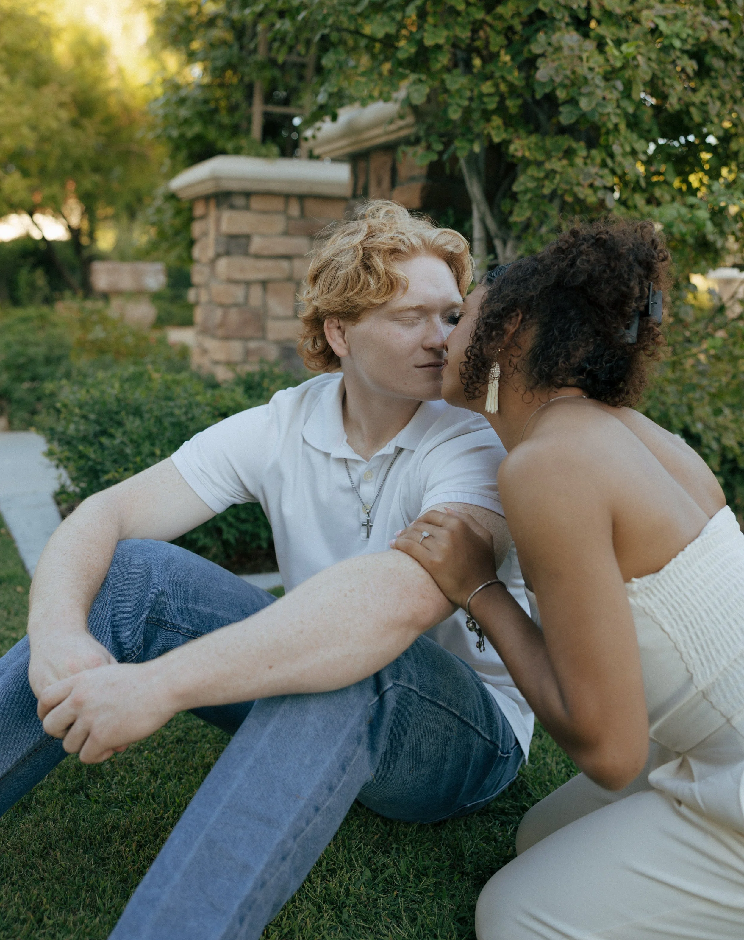 Garden Engagement Session | Las Vegas | Meliyah D Photography