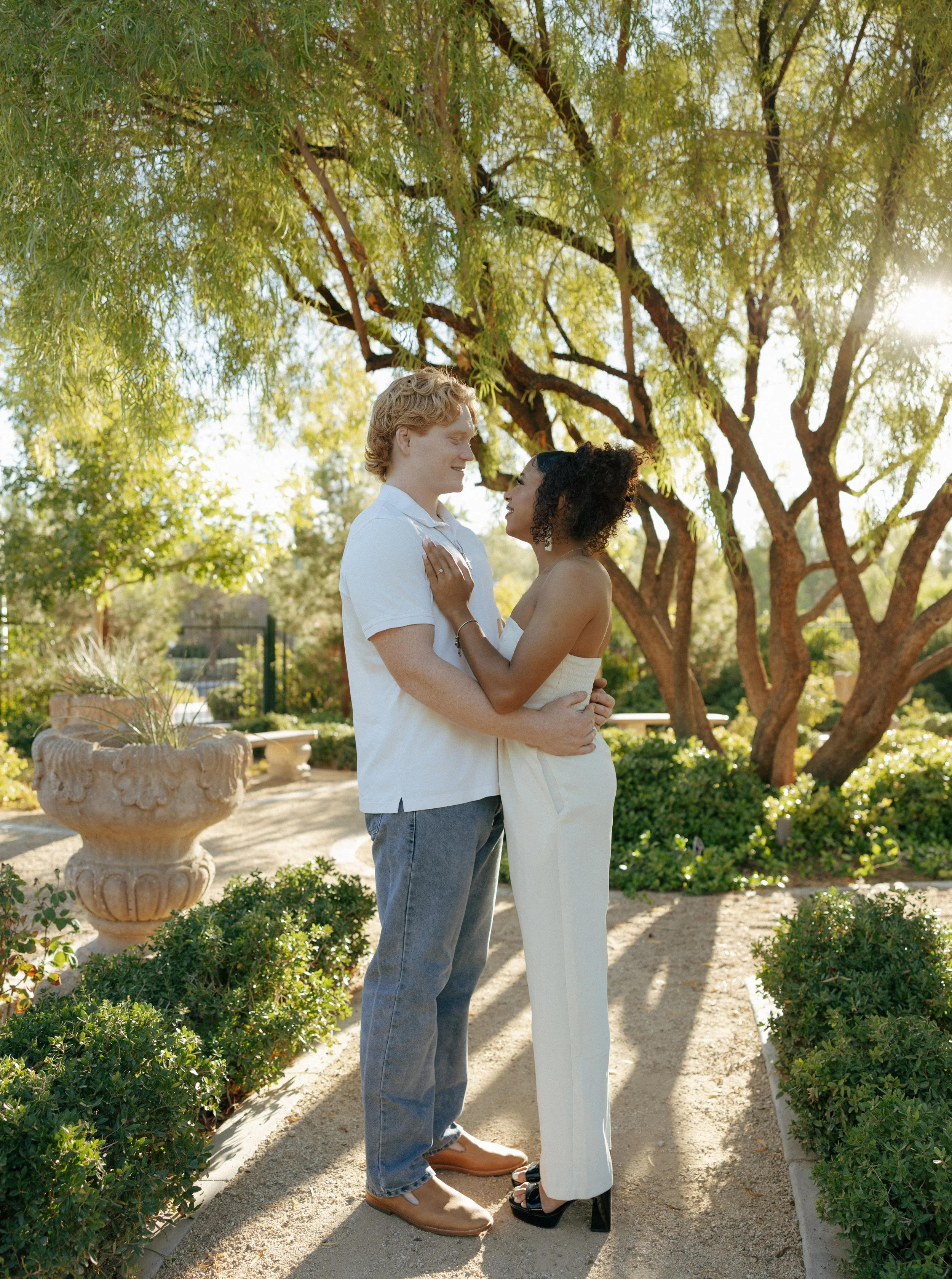 Garden Engagement Session | Las Vegas | Meliyah D Photography