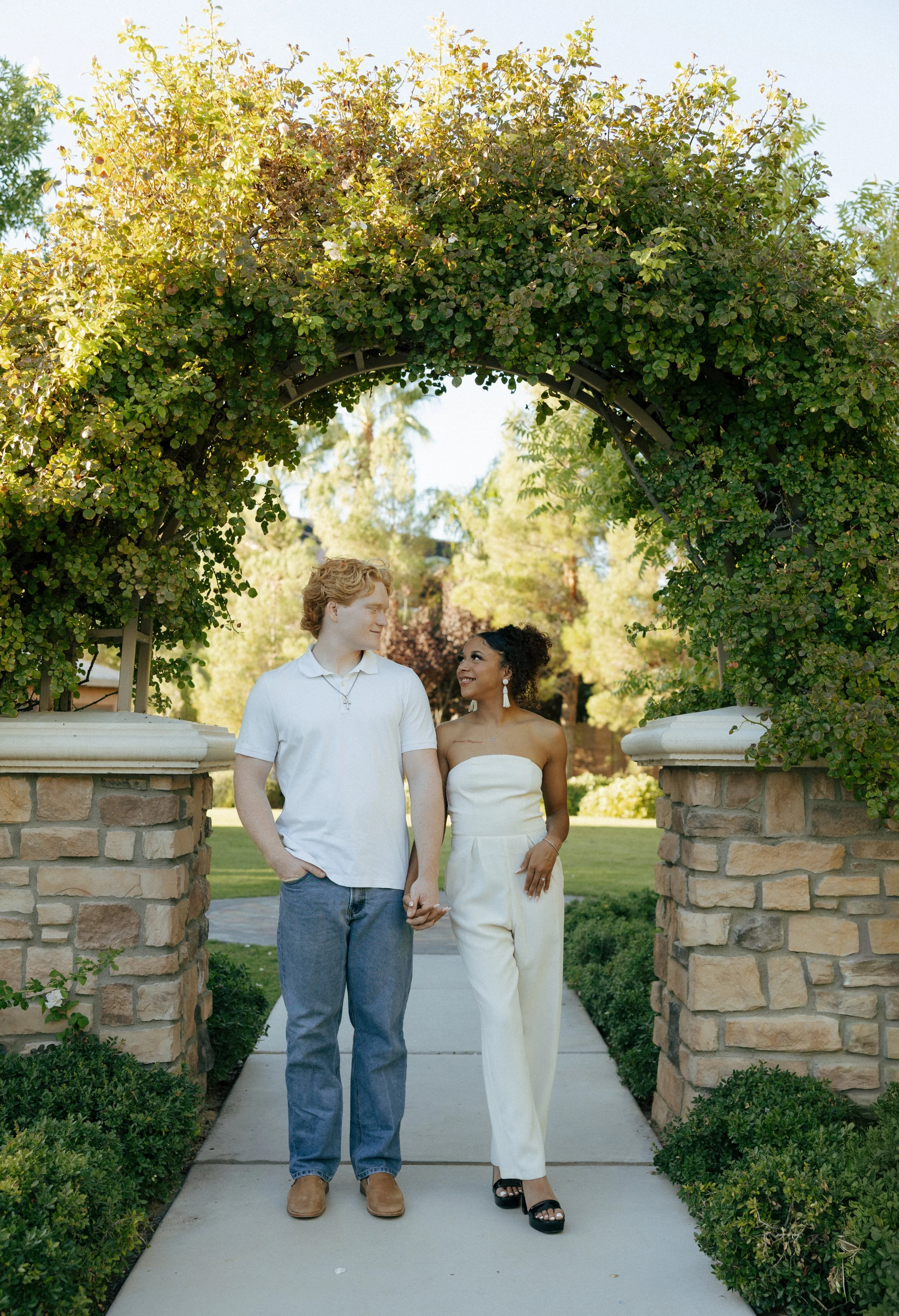 Garden Engagement Session | Las Vegas | Meliyah D Photography