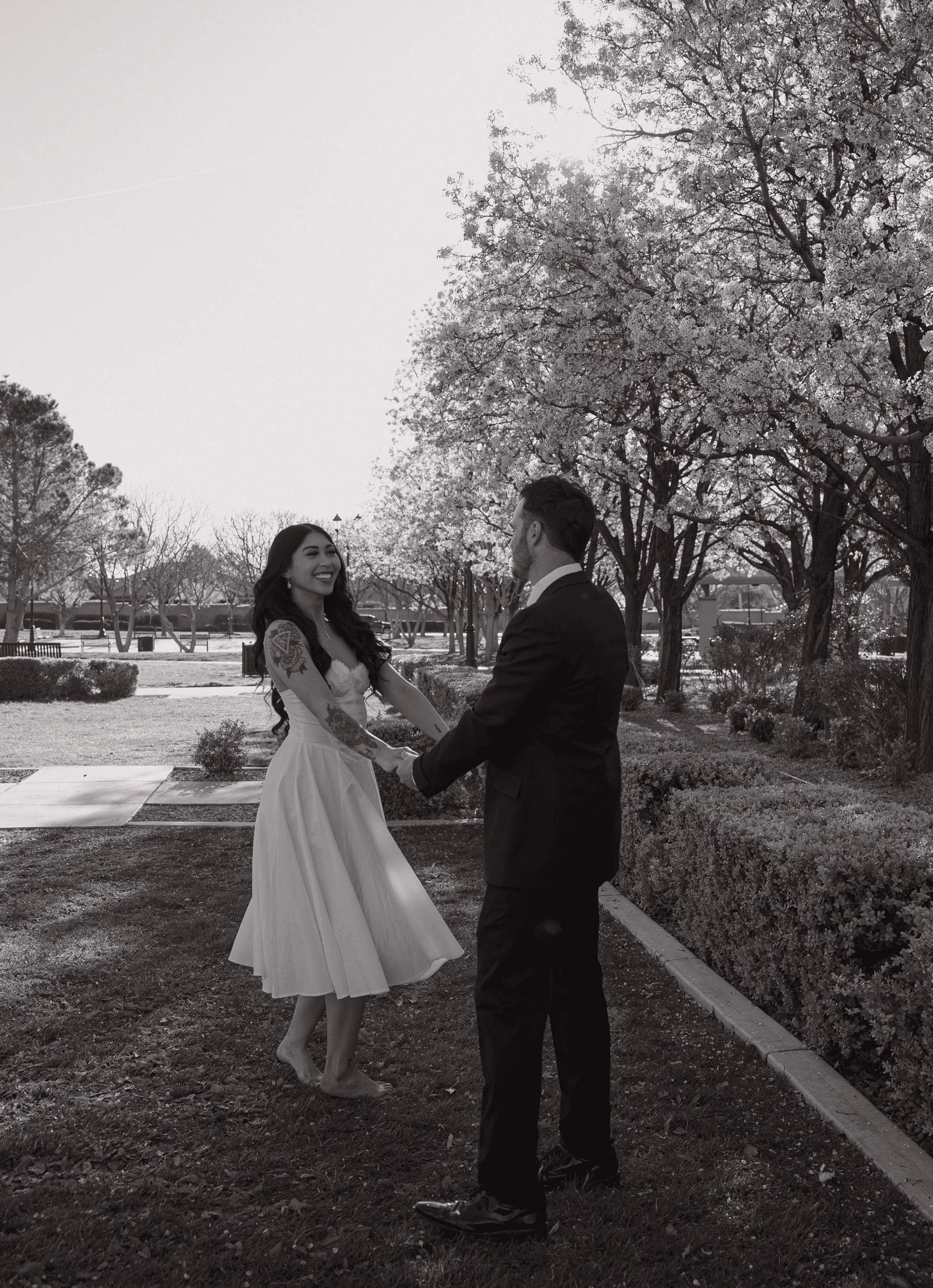 Las Vegas Gardens Park Bridal Session - Meliyah D Photography