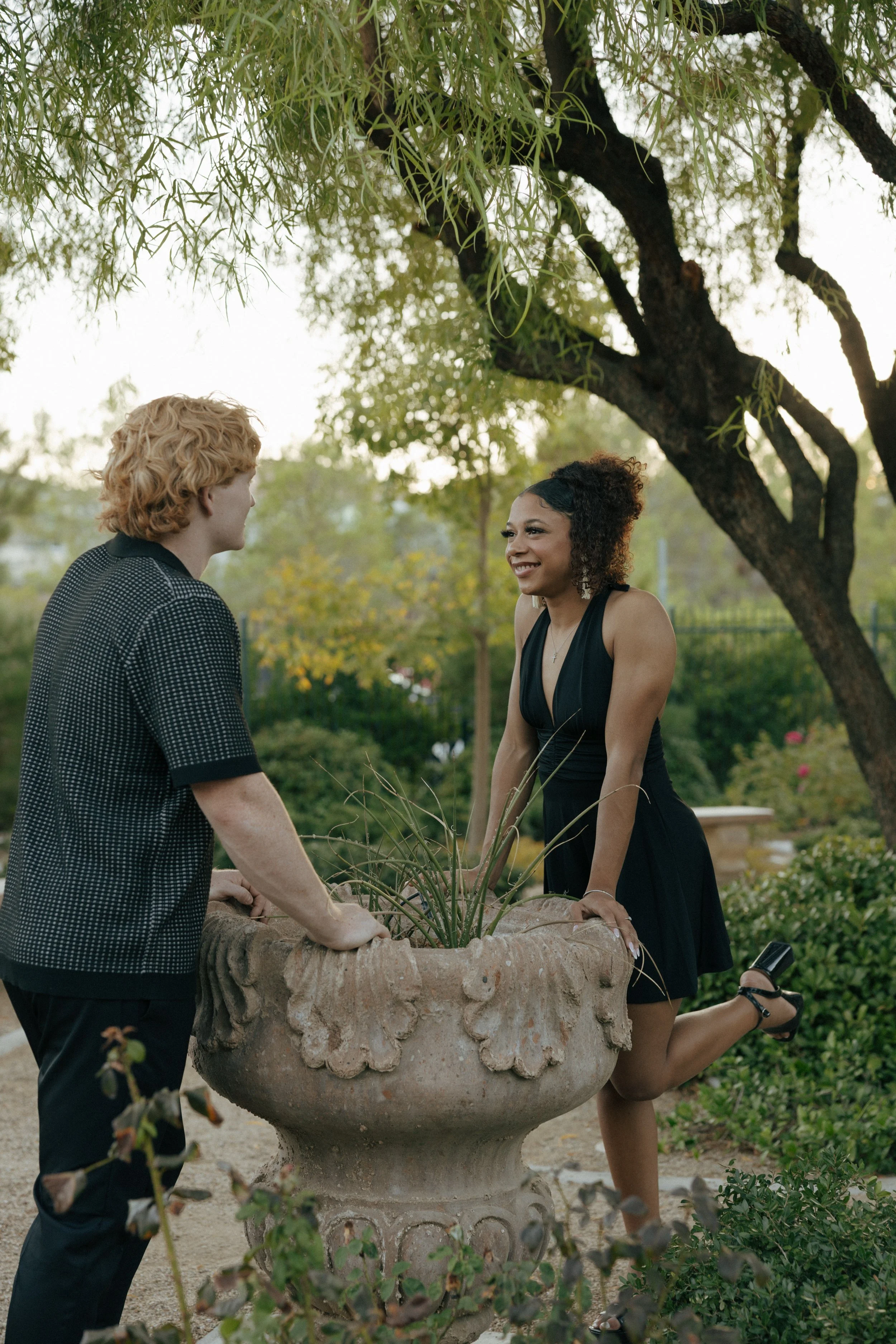 Garden Engagement Session | Las Vegas | Meliyah D Photography