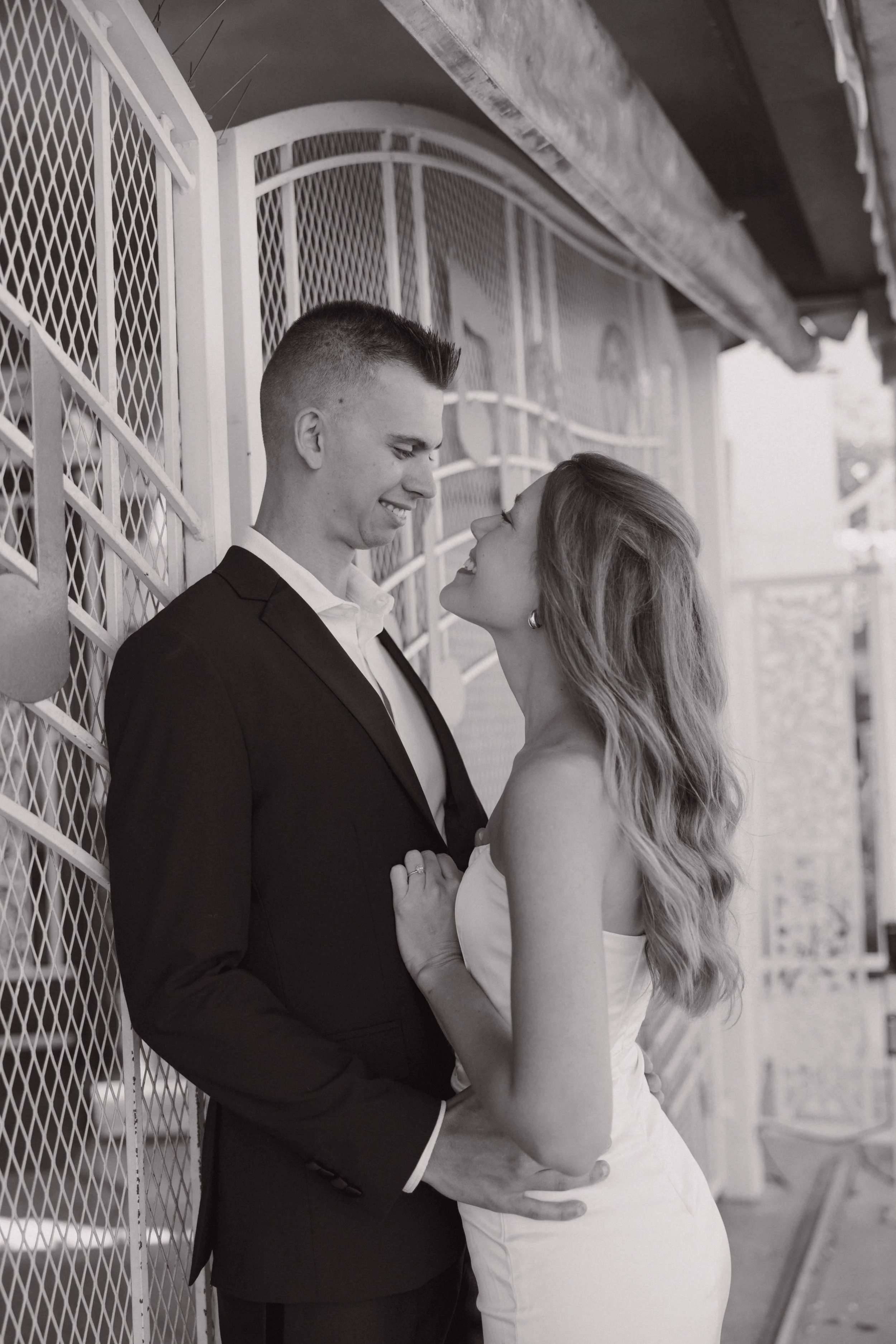 Intimate Elopement photos at The Little White Chapel | Meliyah D Photography