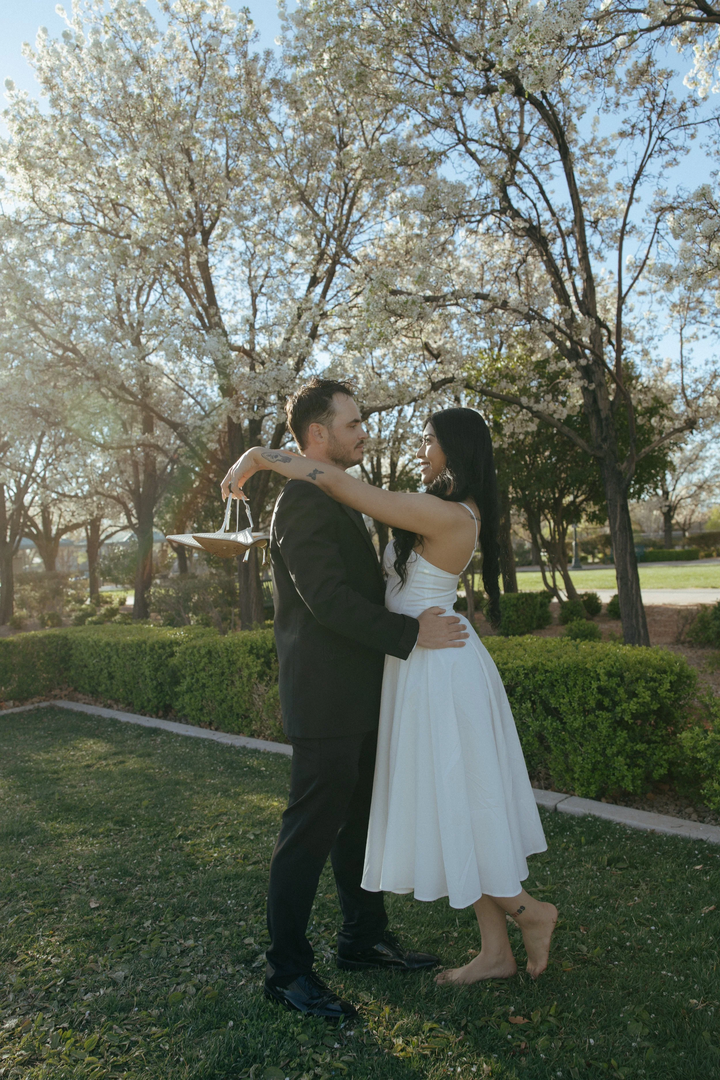 Las Vegas Gardens Park Bridal Session - Meliyah D Photography
