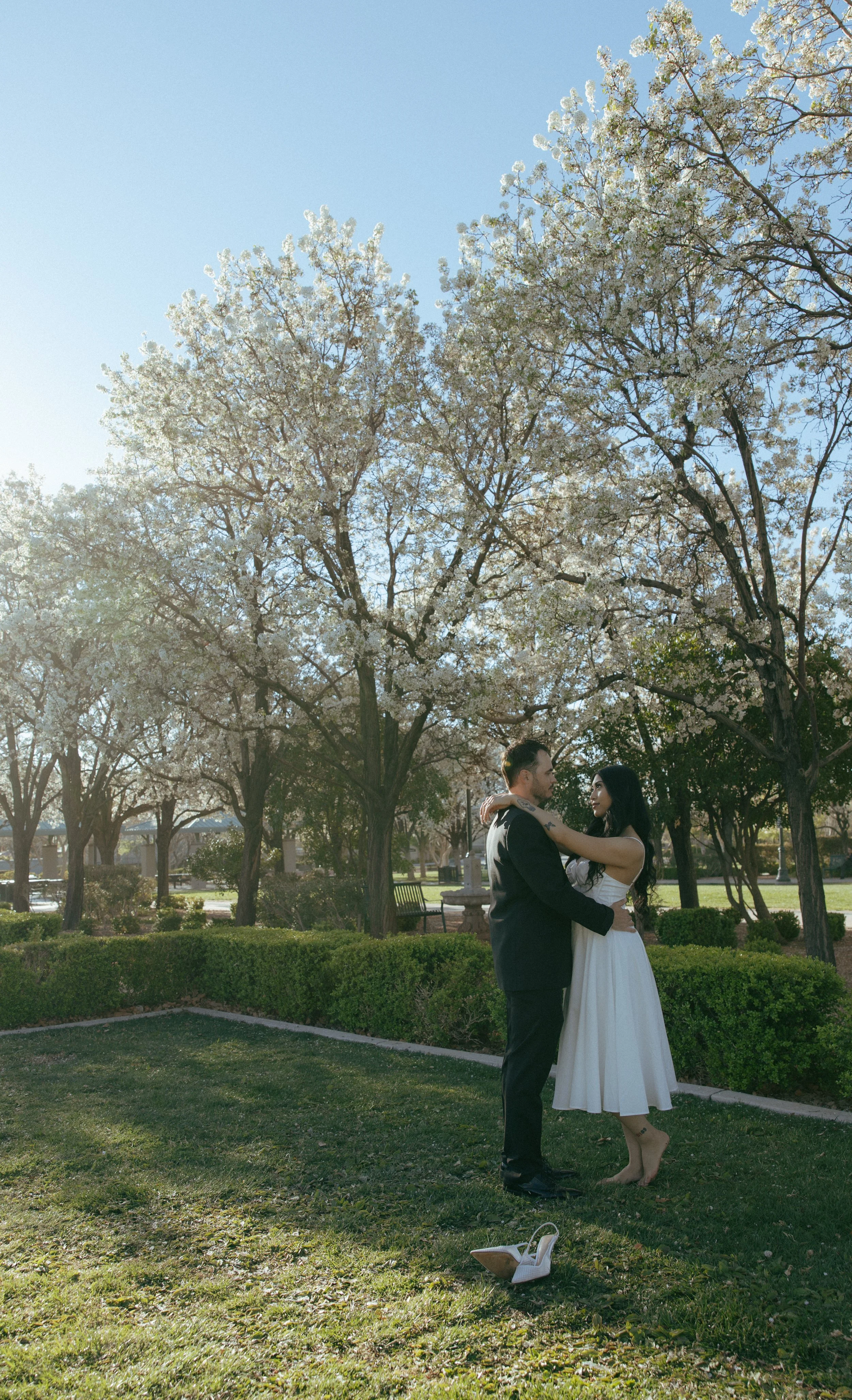 Las Vegas Gardens Park Bridal Session - Meliyah D Photography