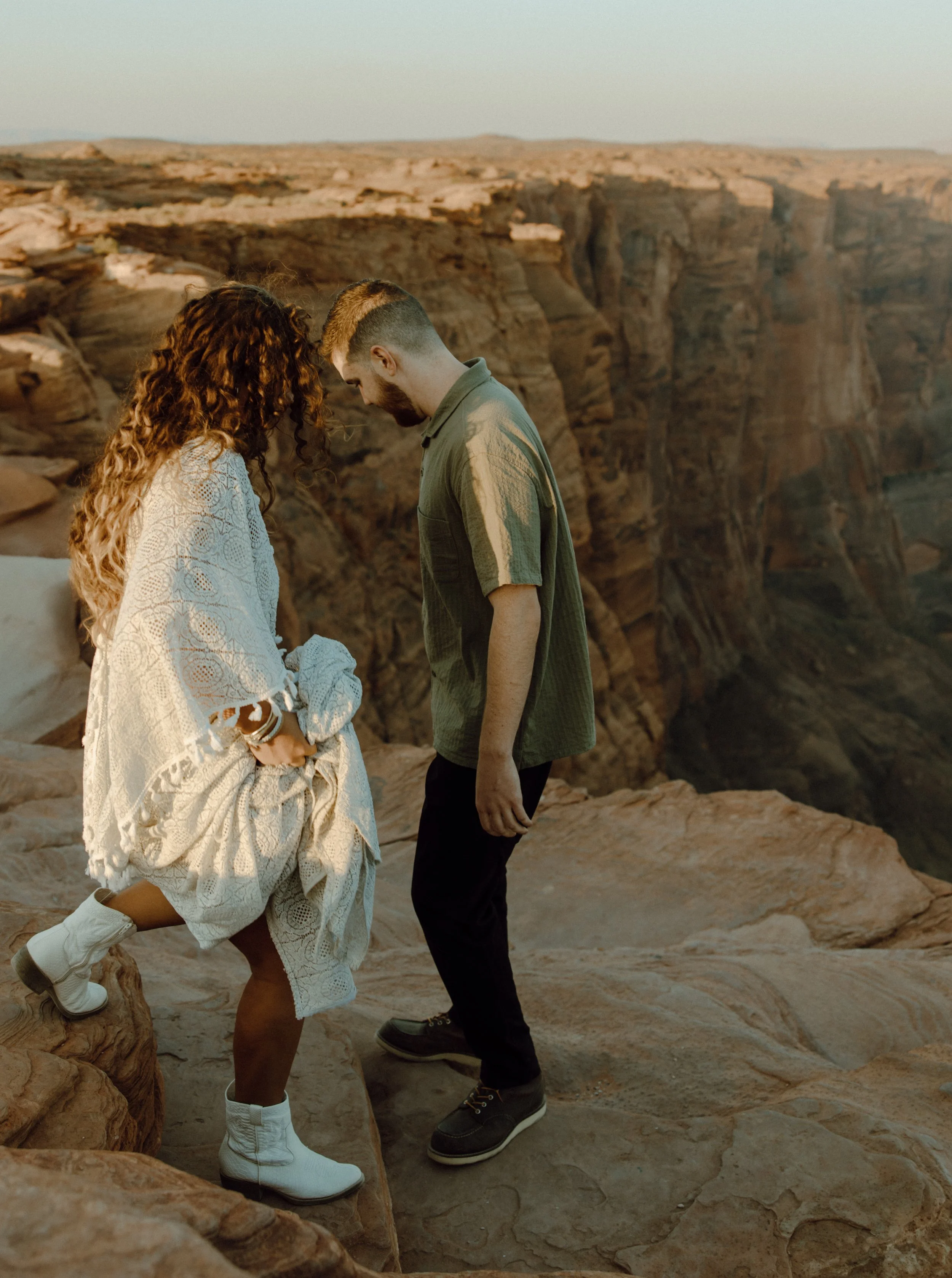 Horseshoe Bend Couples Session | AZ - Meliyah D Photography