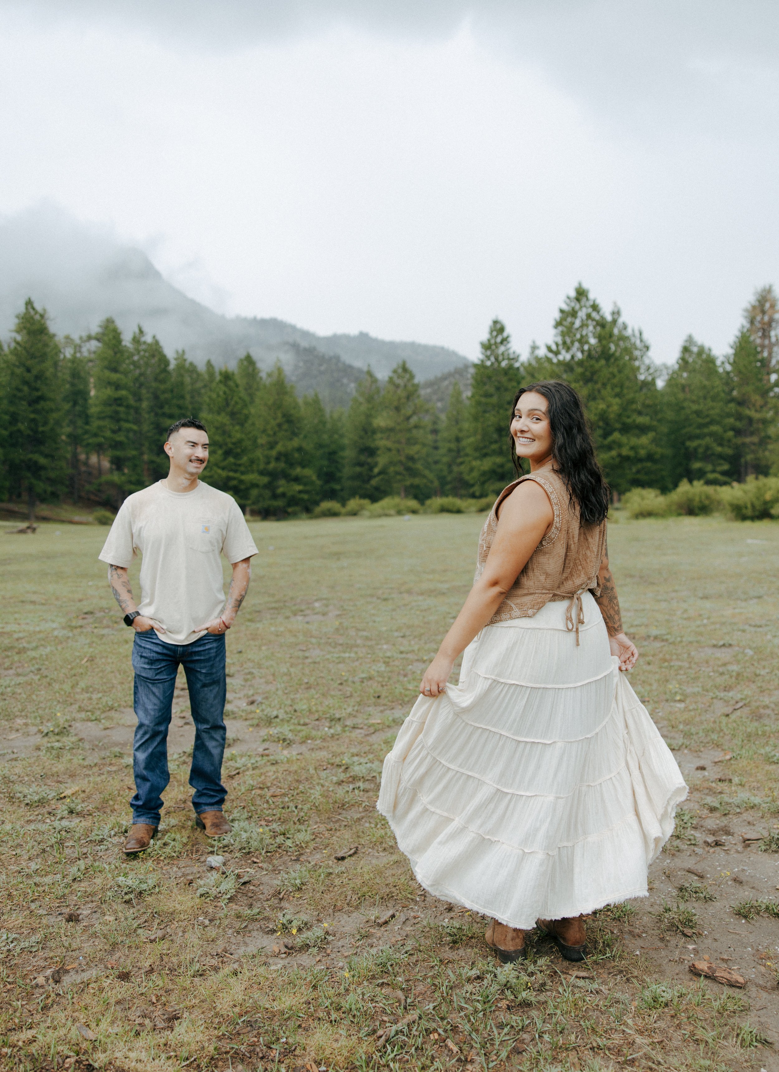 Mt. Charleston Engagement Session | Nevada Photographer - Meliyah D Photography