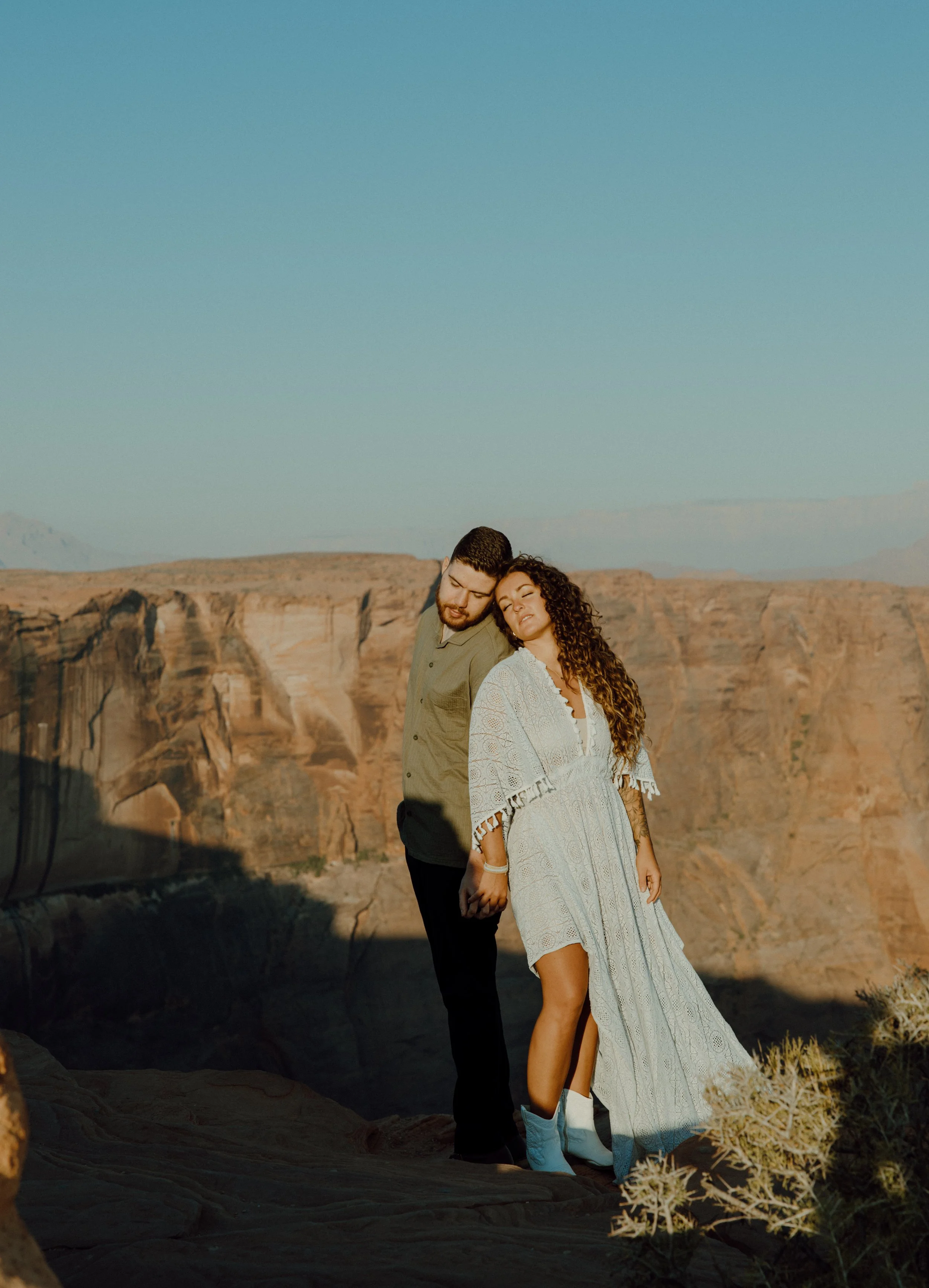 Horseshoe Bend Couples Session | AZ - Meliyah D Photography