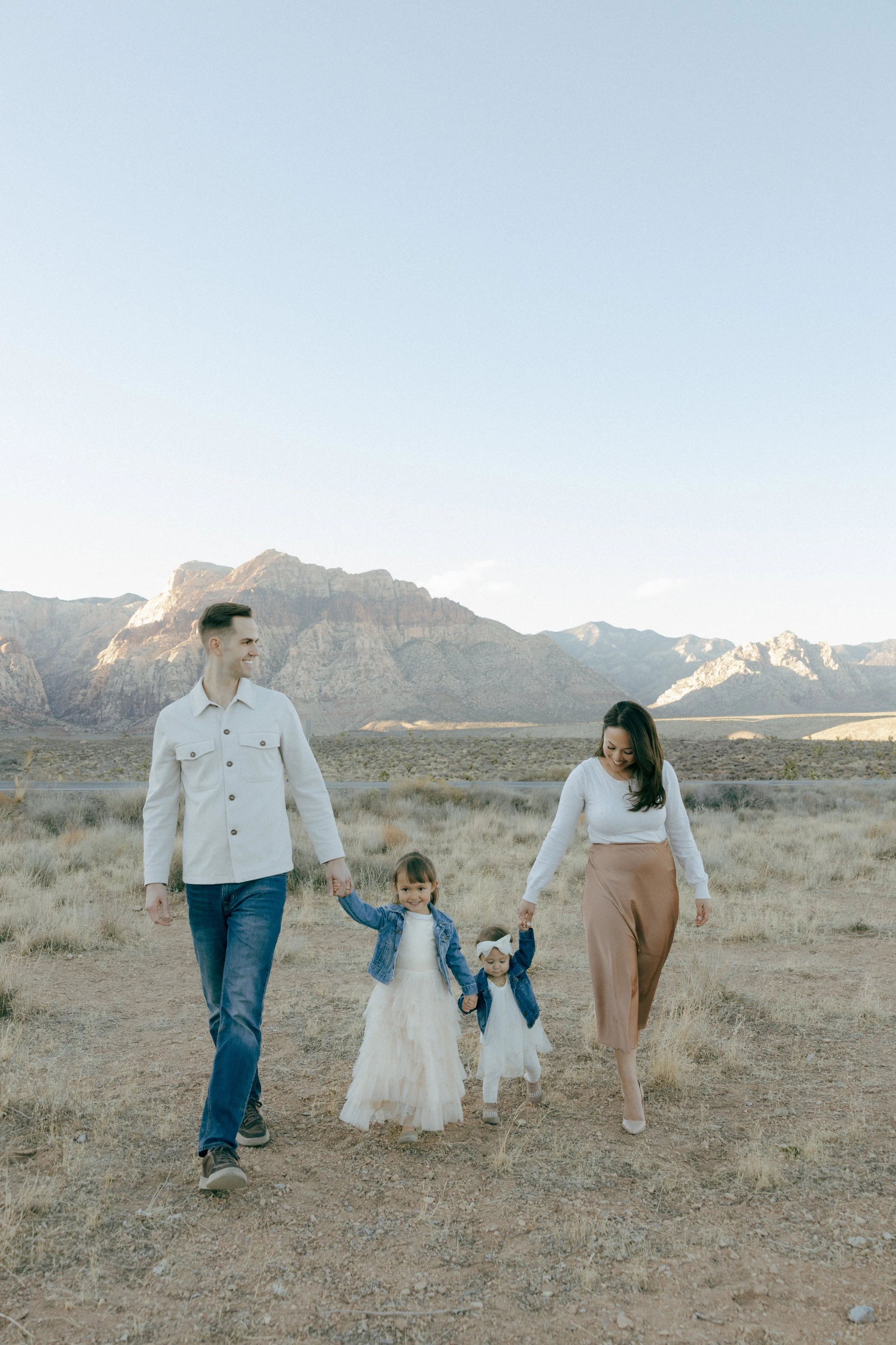 Red Rock Family Portraits | Las Vegas - Meliyah D Photography