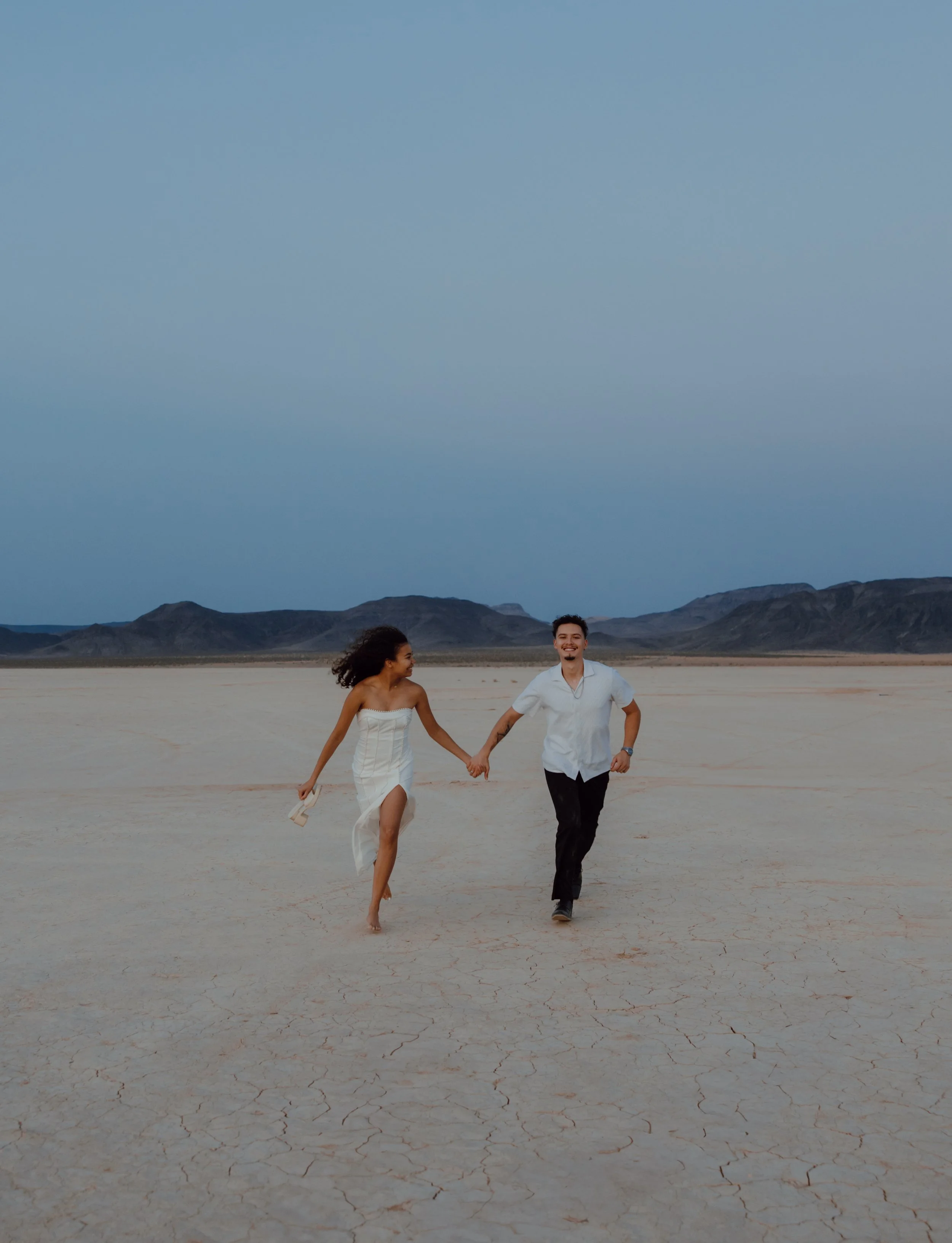 Jean Dry Lake Bed Couples Session | Las Vegas Nevada - Meliyah D Photography