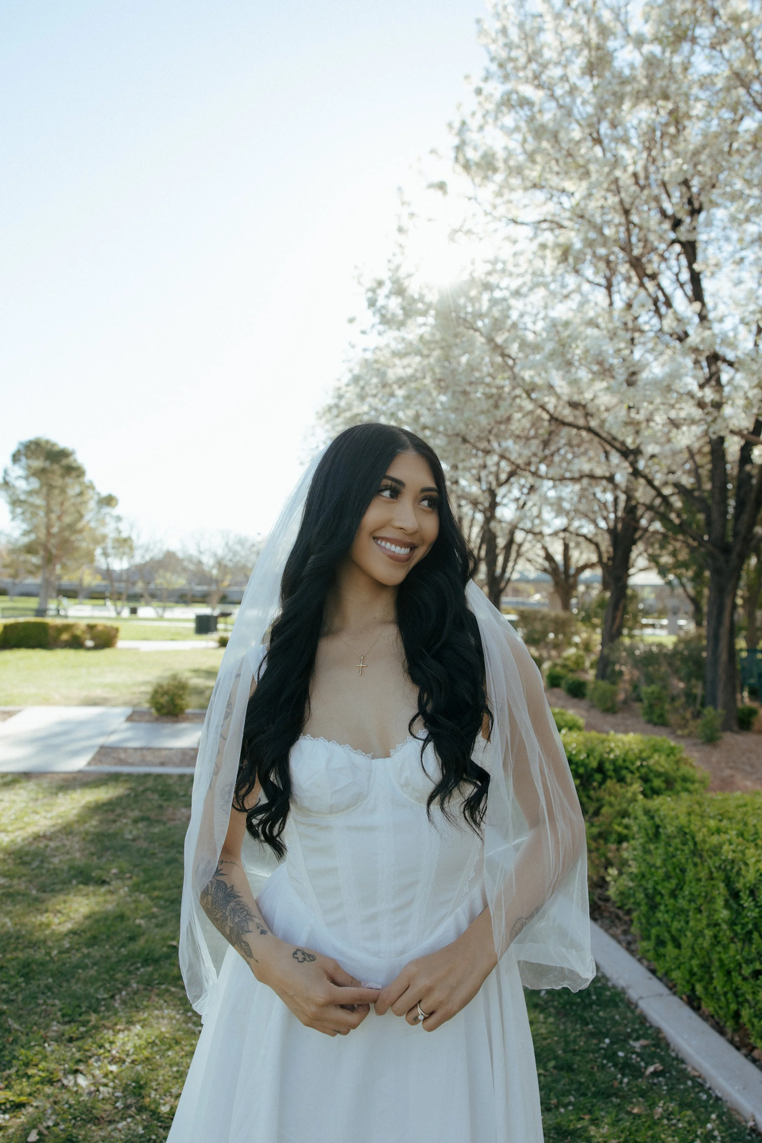 Las Vegas Gardens Park Bridal Session - Meliyah D Photography