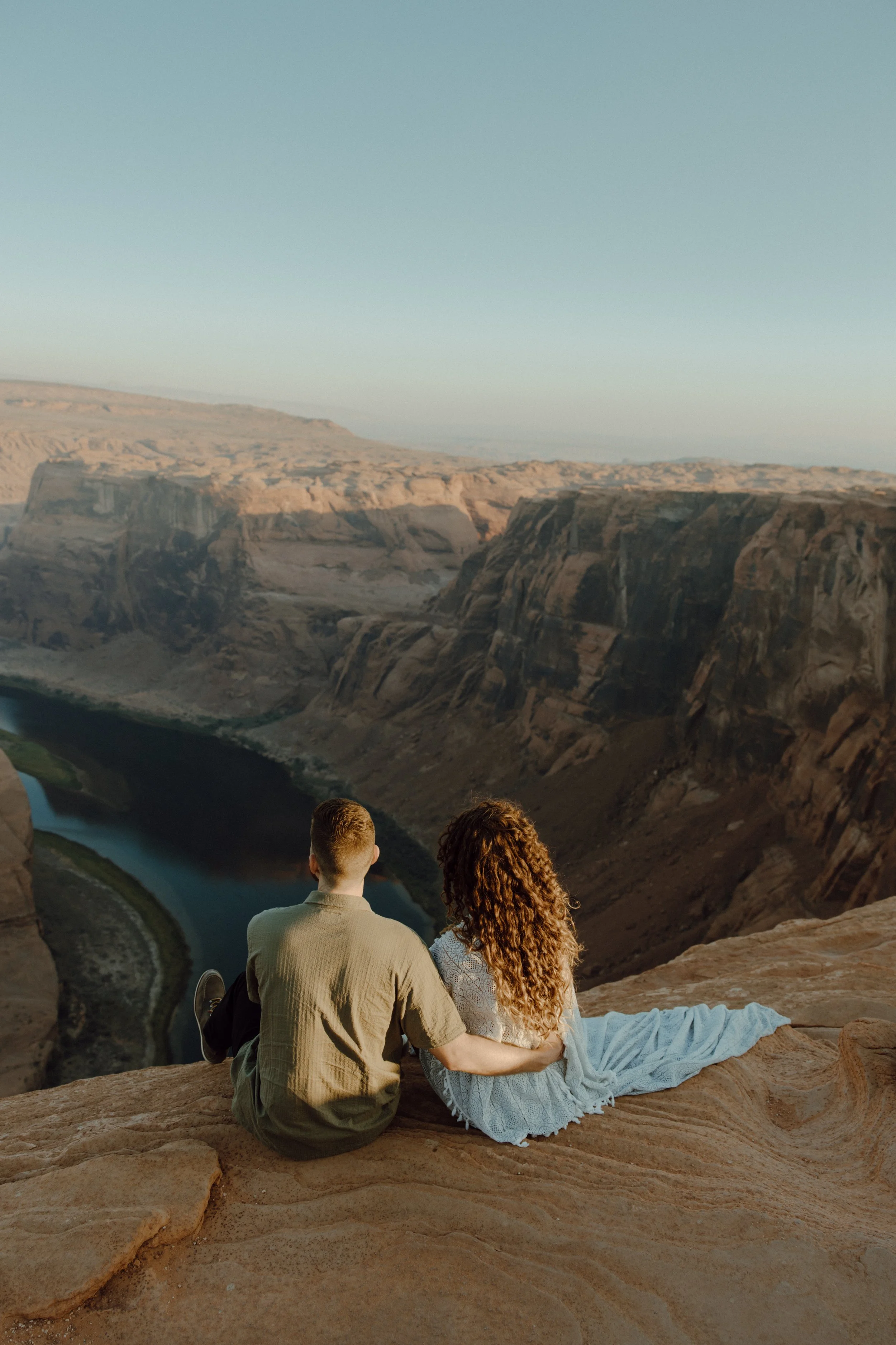 Horseshoe Bend Couples Session | AZ - Meliyah D Photography