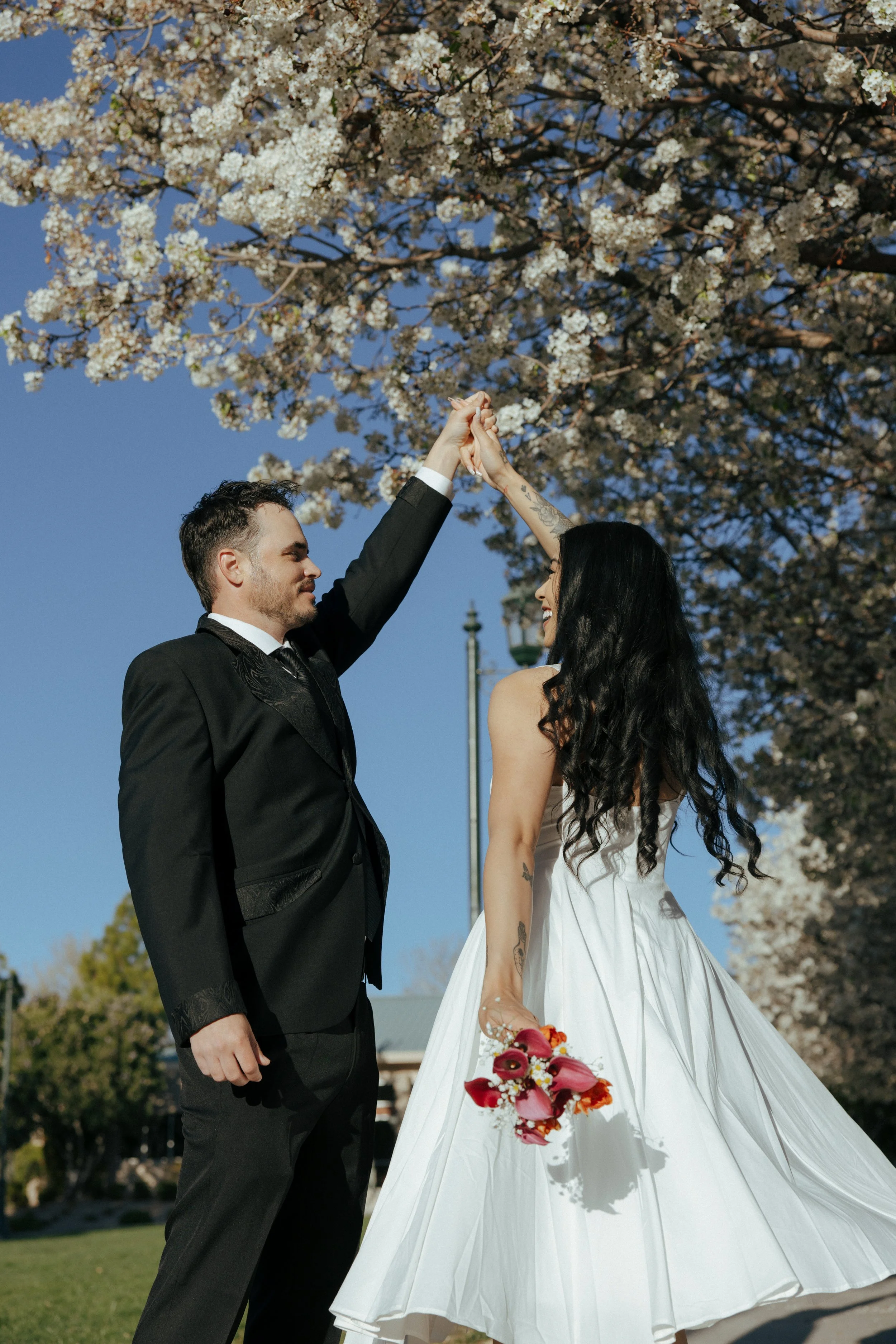 Las Vegas Gardens Park Bridal Session - Meliyah D Photography