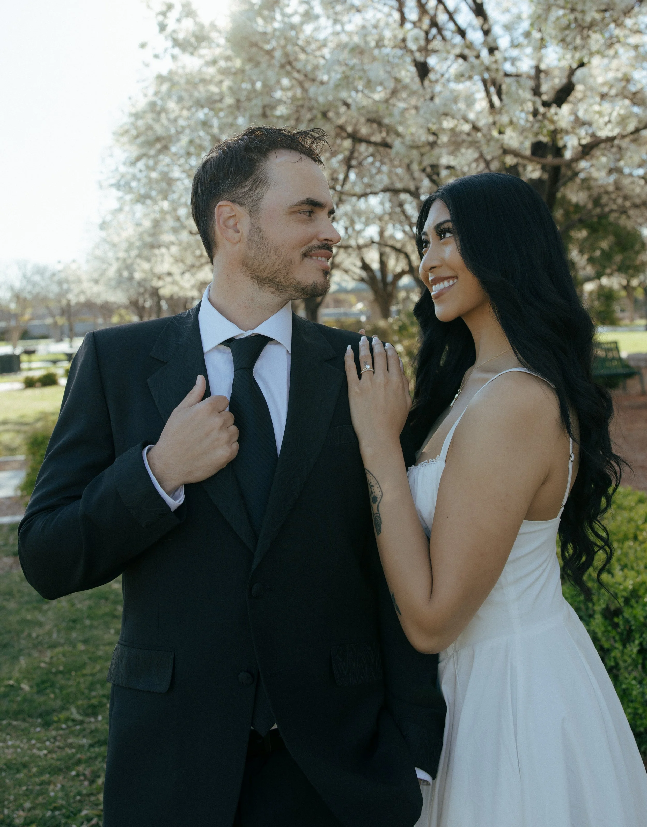 Las Vegas Gardens Park Bridal Session - Meliyah D Photography