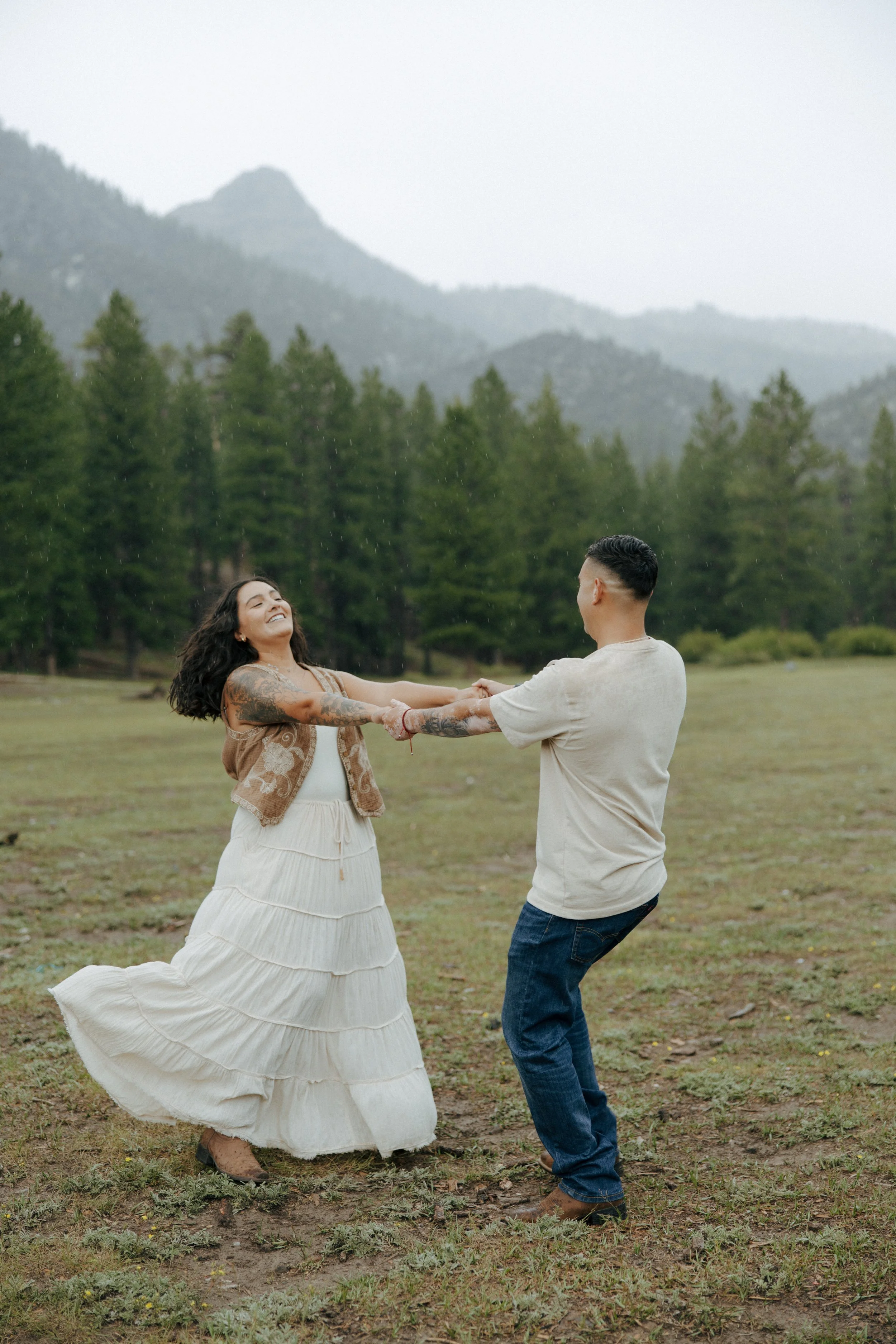Mt. Charleston Engagement Session | Nevada Photographer - Meliyah D Photography
