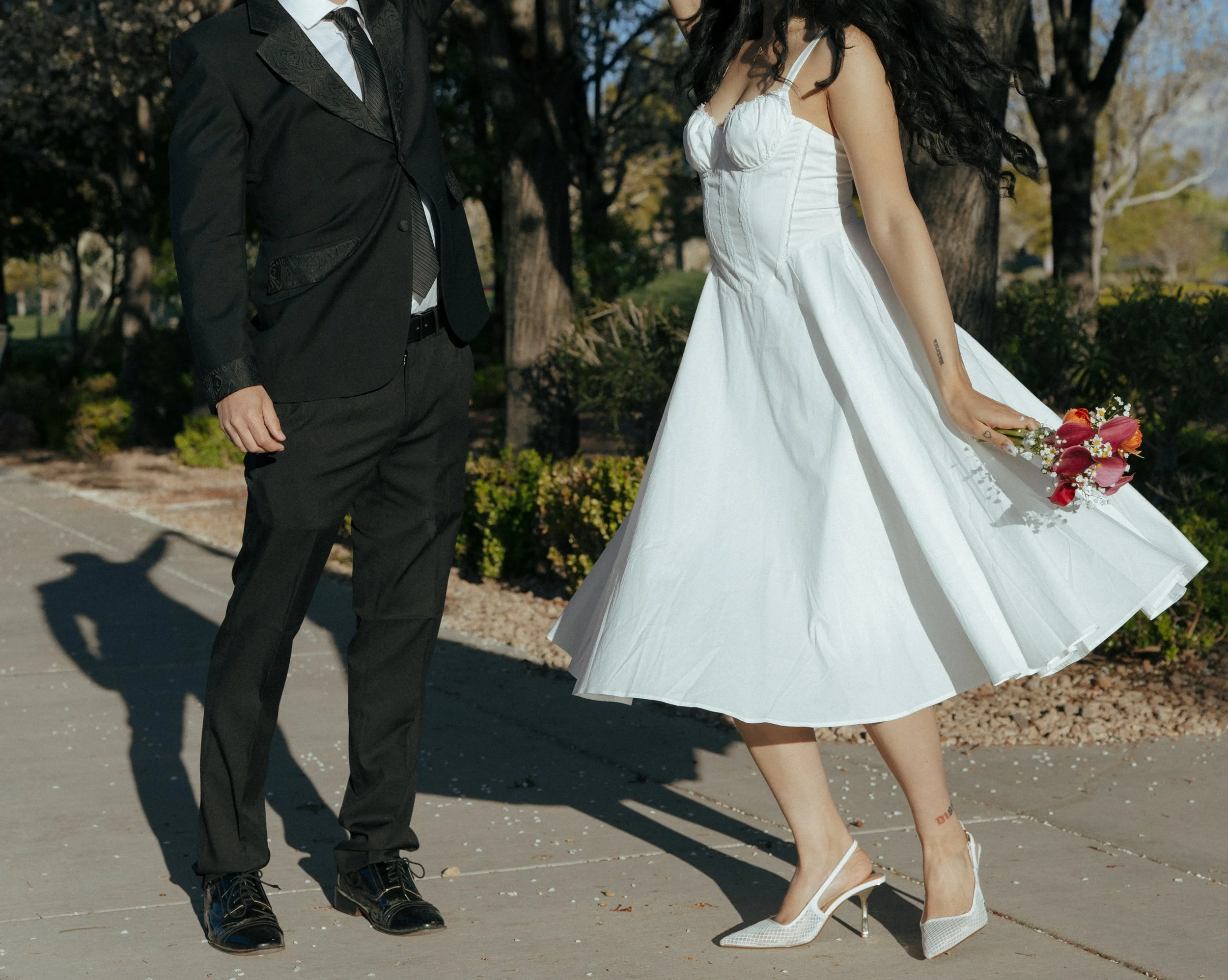Las Vegas Gardens Park Bridal Session - Meliyah D Photography