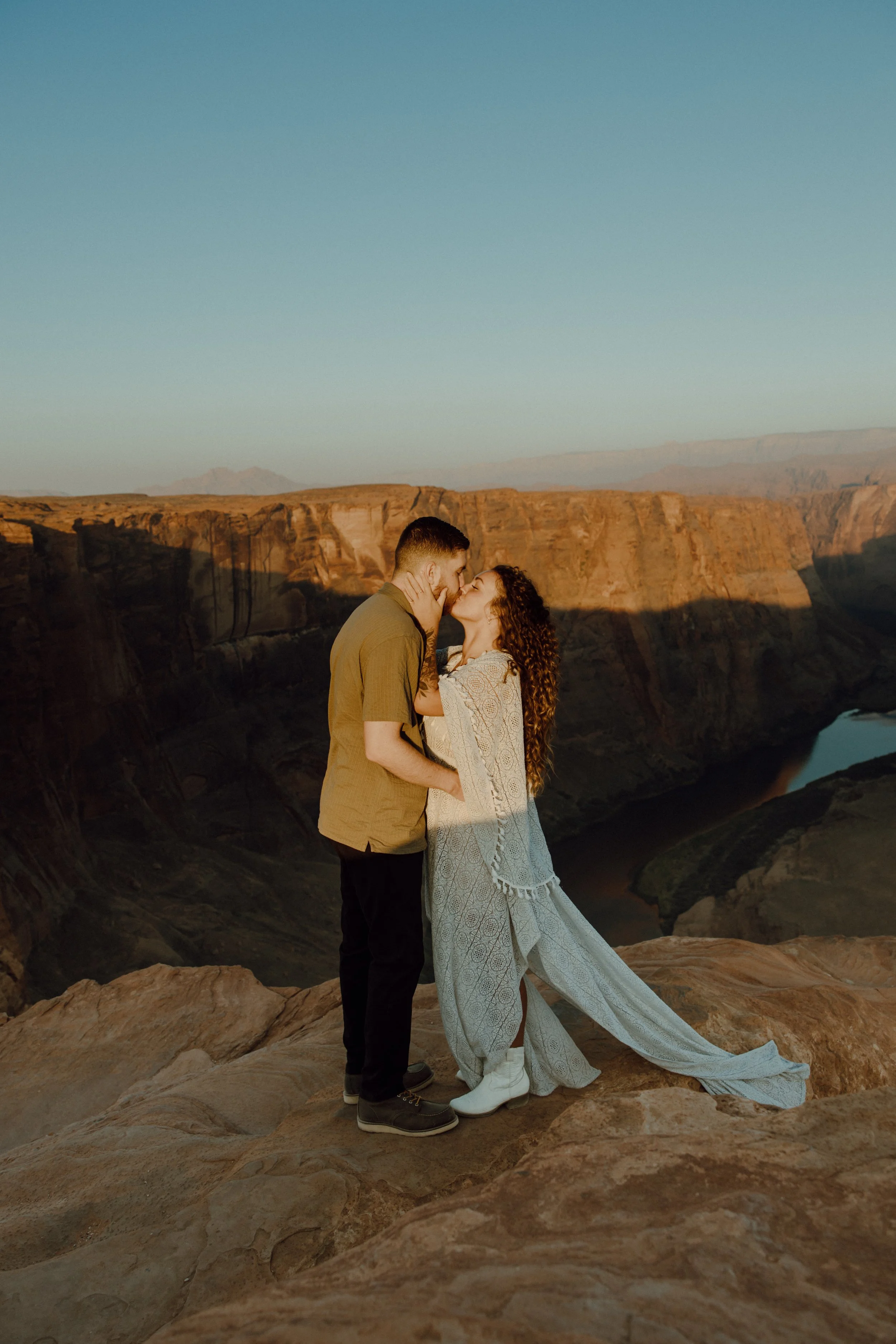 Horseshoe Bend Couples Session | AZ - Meliyah D Photography