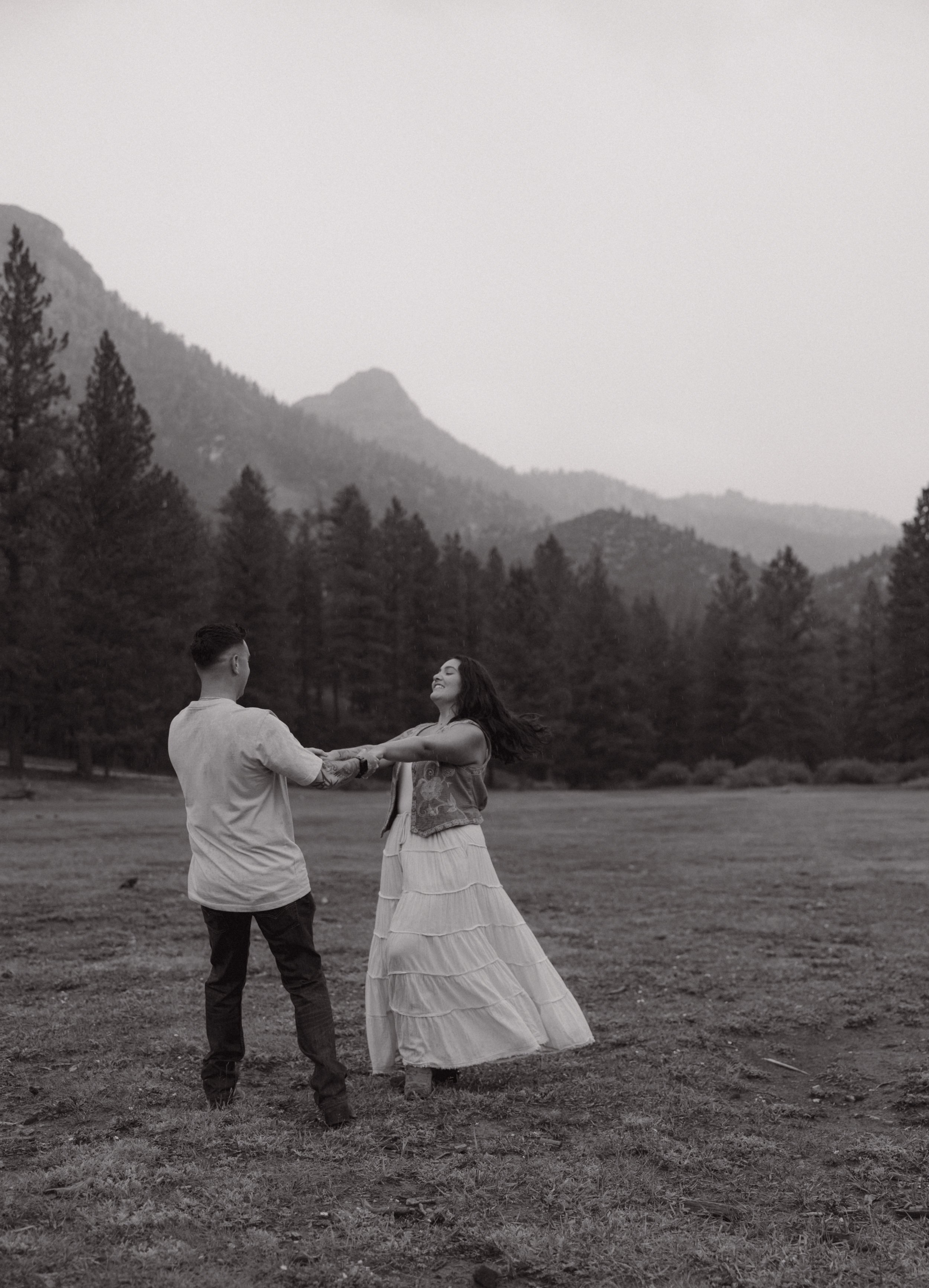 Mt. Charleston Engagement Session | Nevada Photographer - Meliyah D Photography