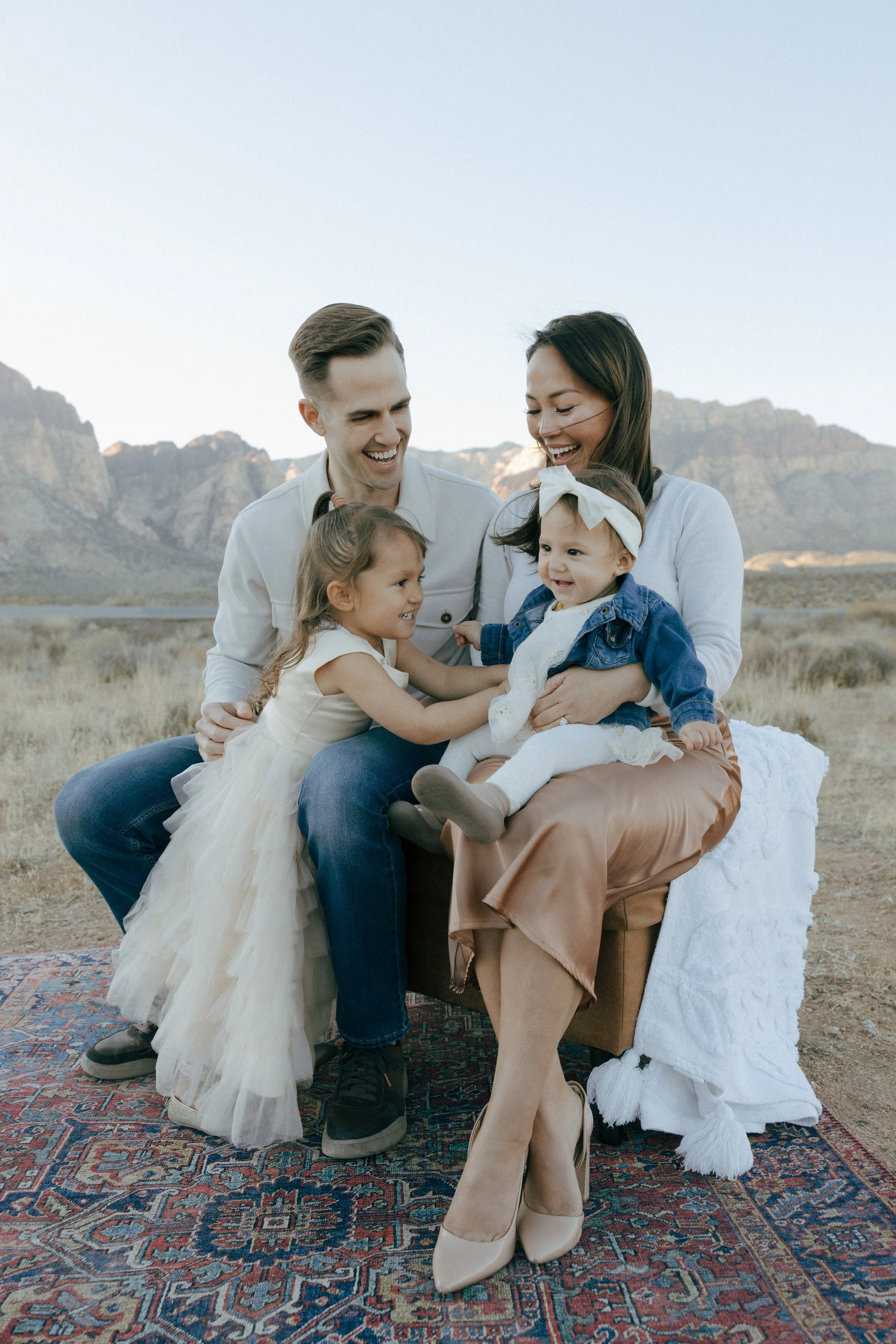 Red Rock Family Portraits | Las Vegas - Meliyah D Photography
