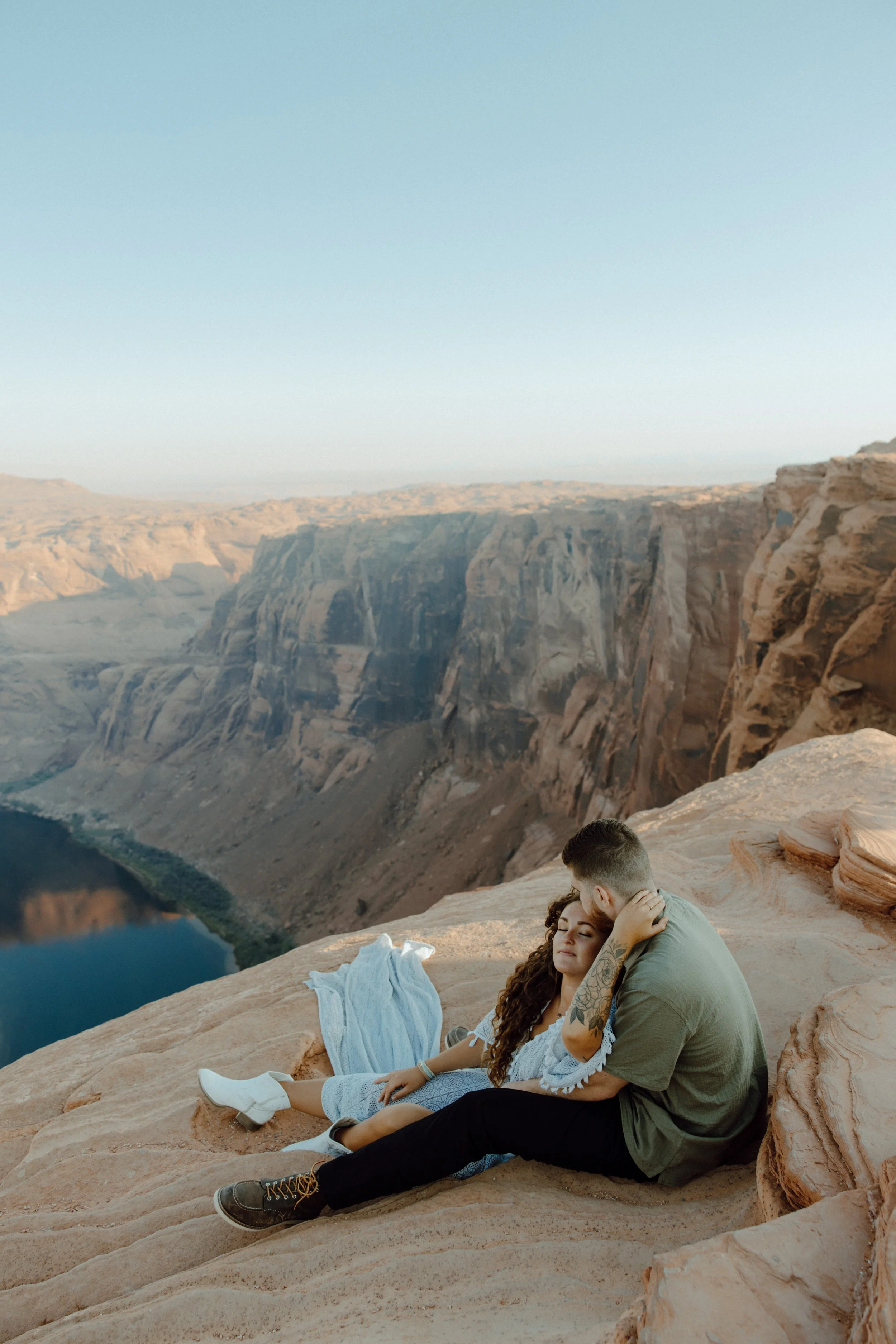 Horseshoe Bend Couples Session | AZ - Meliyah D Photography
